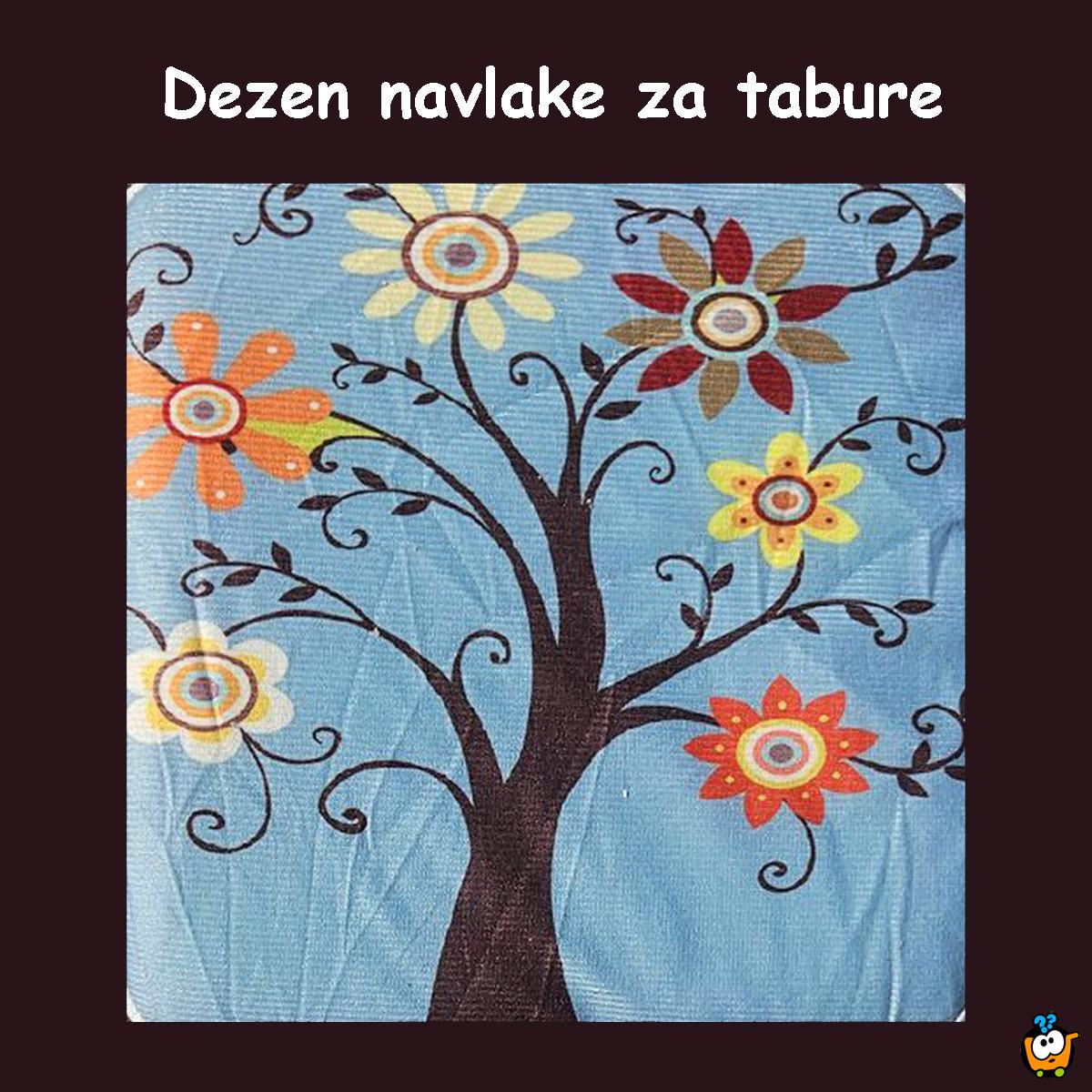 Tabure sa drvenim nogarama - RASCVETANO DRVO