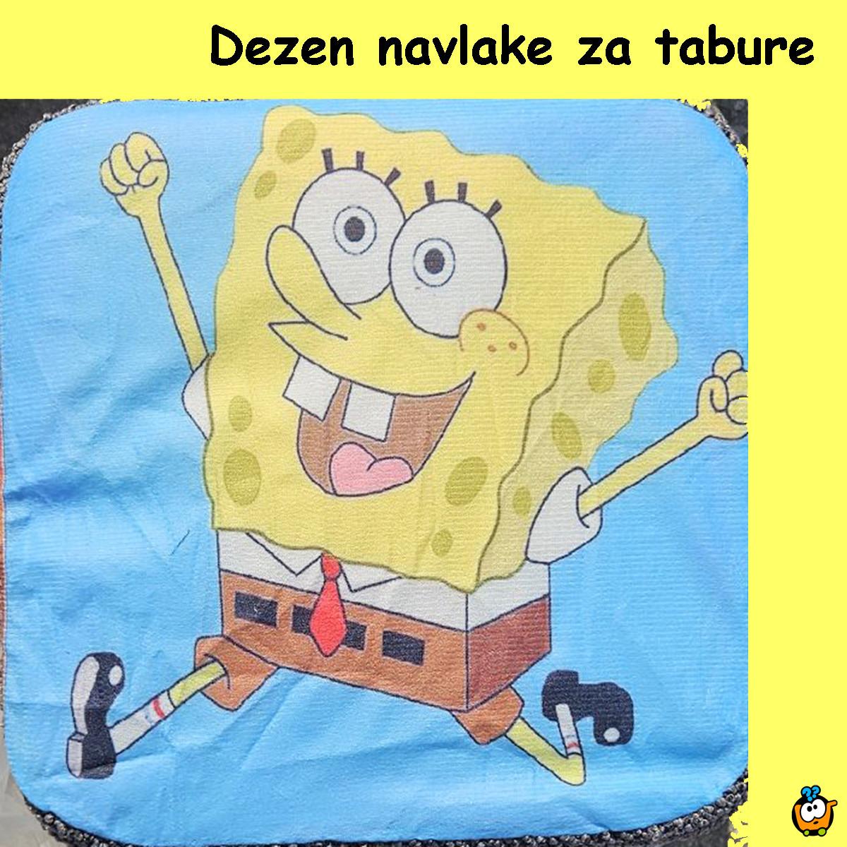 Tabure sa drvenim nogarama - SUNĐER BOB u skoku