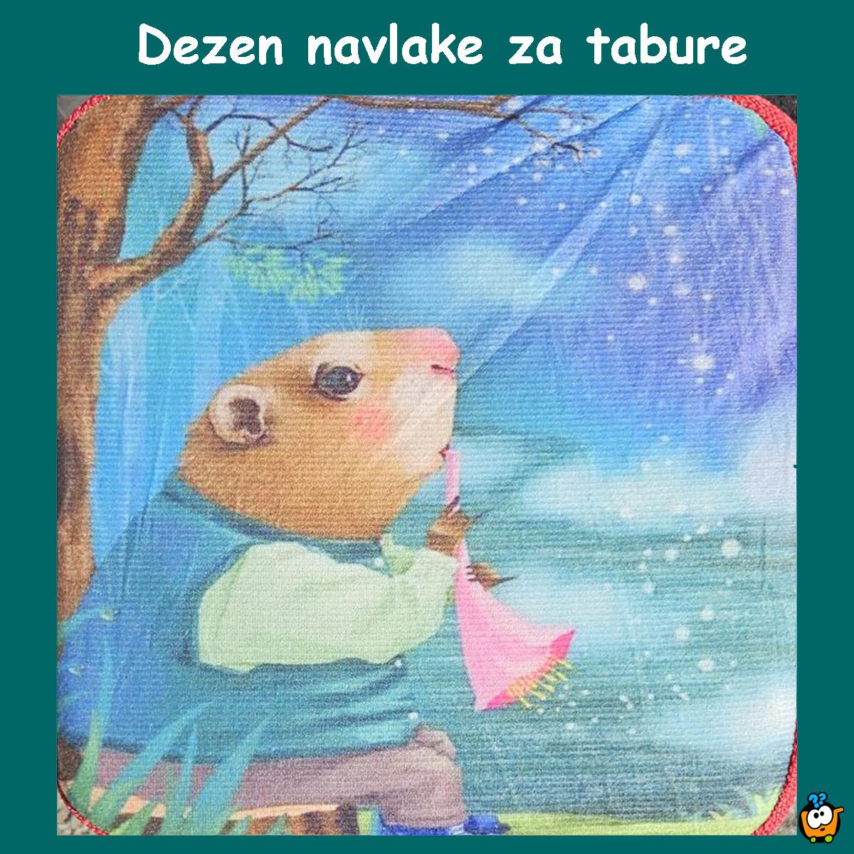 Tabure sa drvenim nogarama - MIŠ SVIRAČ