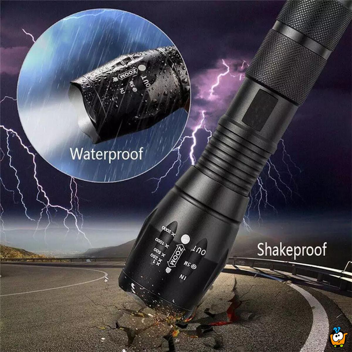 TacLight lampa - Reflektor visokih performansi