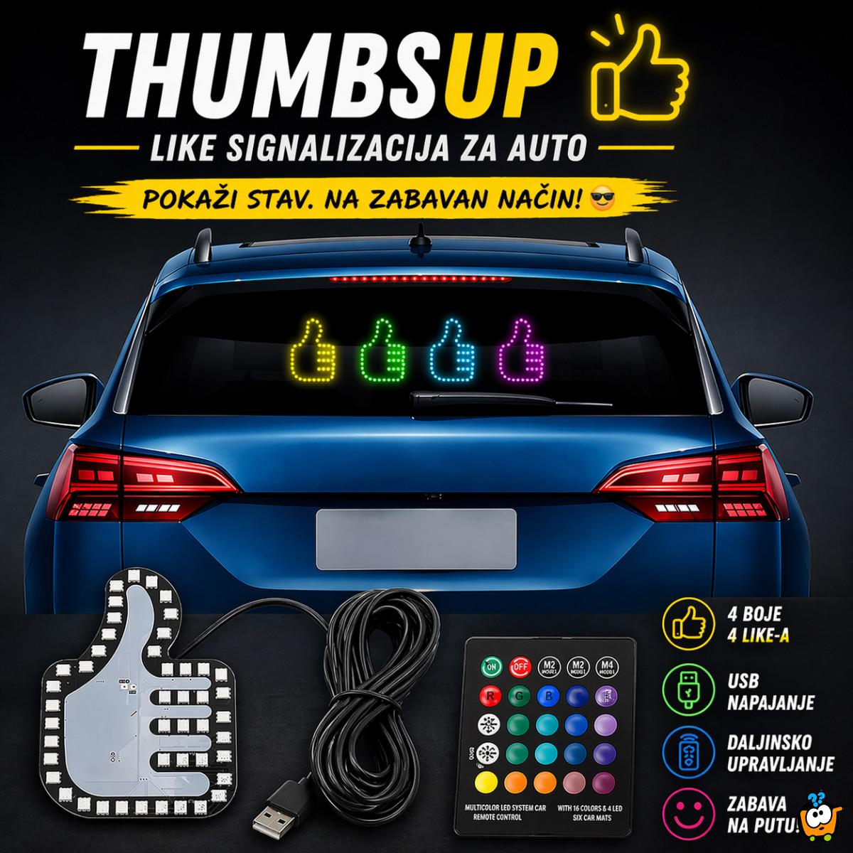 ThumbsUp Like - signalizacija za auto