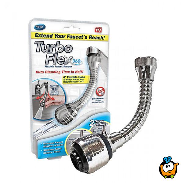2 U 1 Turbo Flex Nastavak Za Slavinu Ku4076 Kuda U Kupovinu