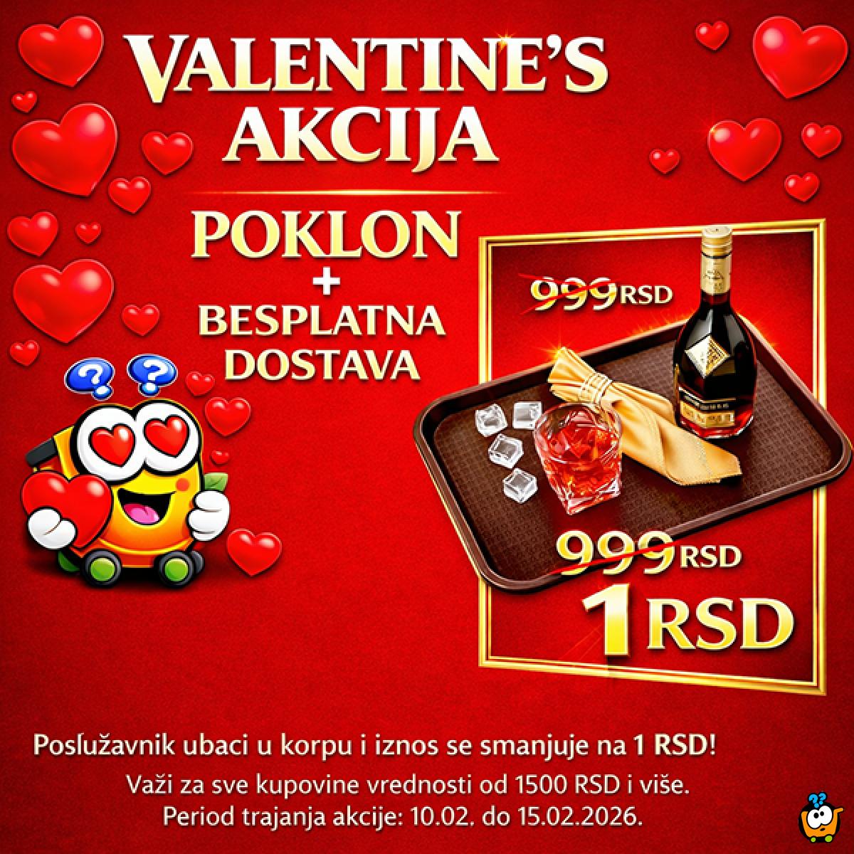 Premium poslužavnik za serviranje pića i obroka