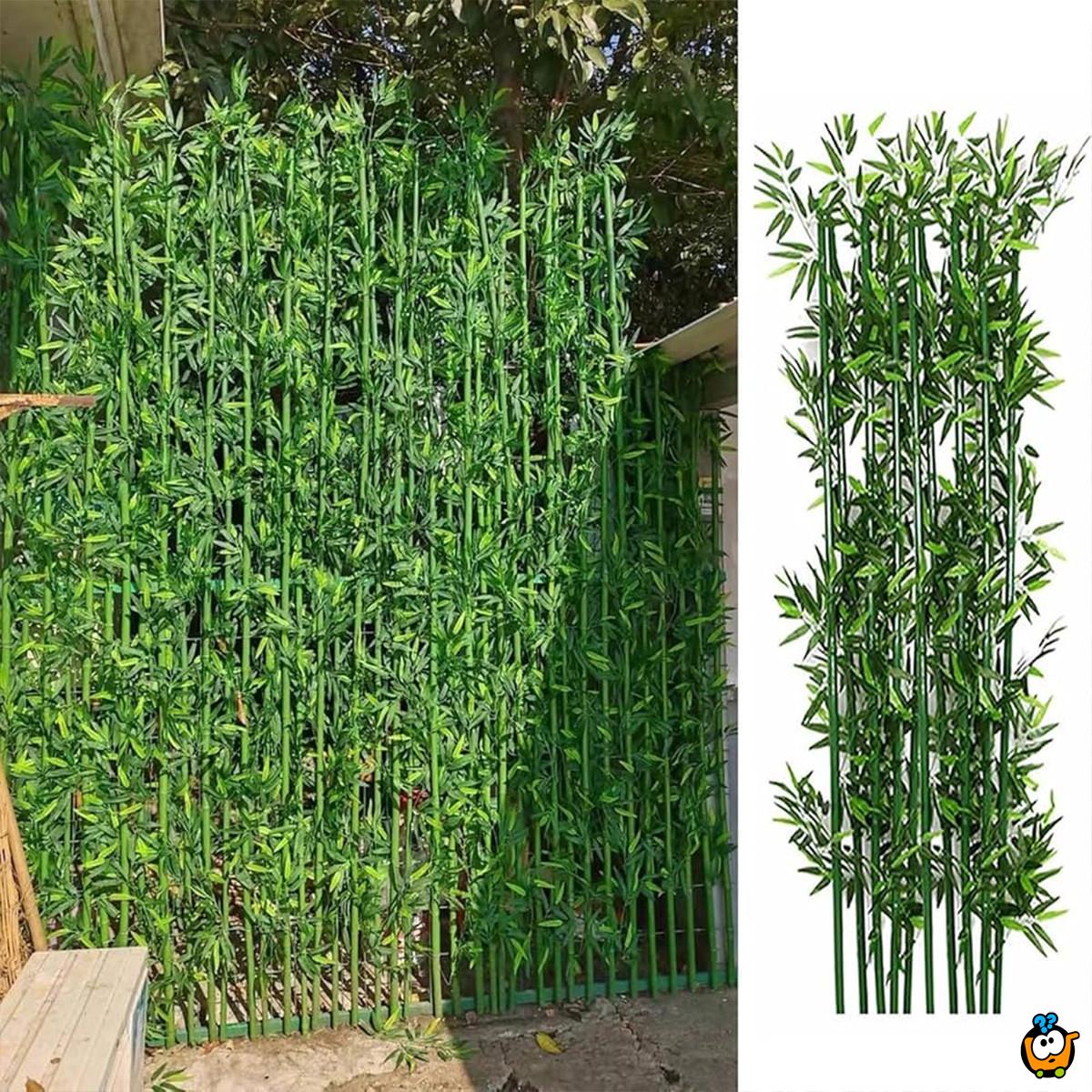 Veštački bambus 1m - Dekoracija baštenskog pejzaža