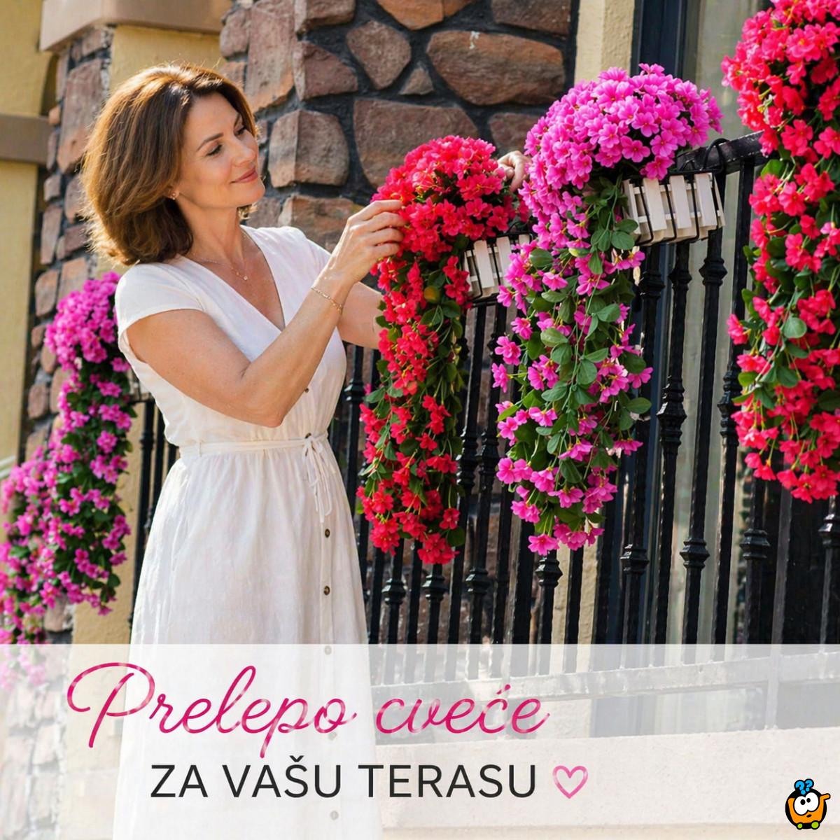 Viseće veštačko cveće - Spring Bloom 