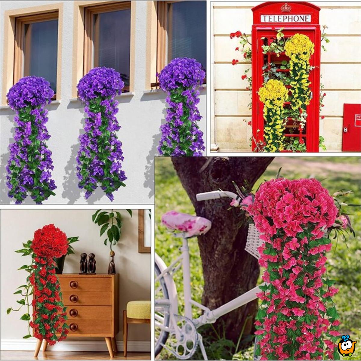 Viseće veštačko cveće - Spring Bloom 