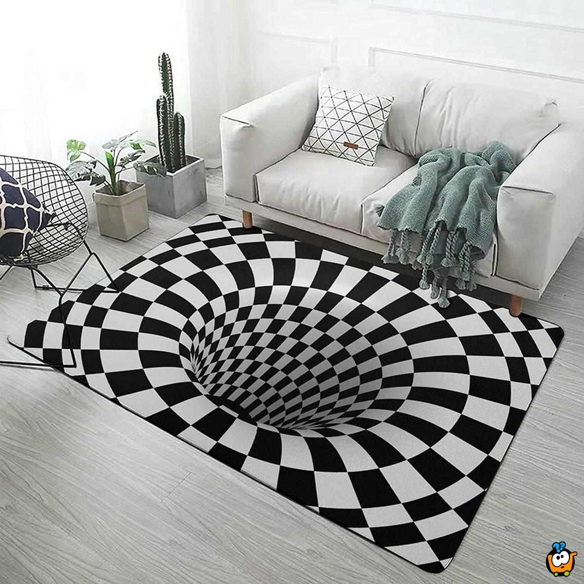 OPTICAL ILLUSION RUG - Autentični tepih iluzije 120x160 cm