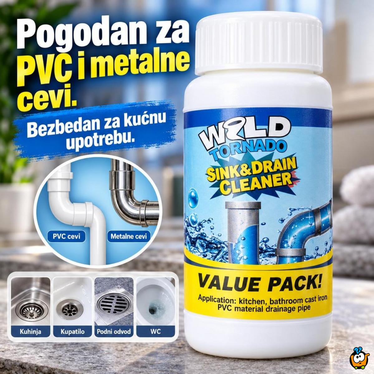 Wild Tornado – Brzo Rešenje za Začepljene Odvode  110g