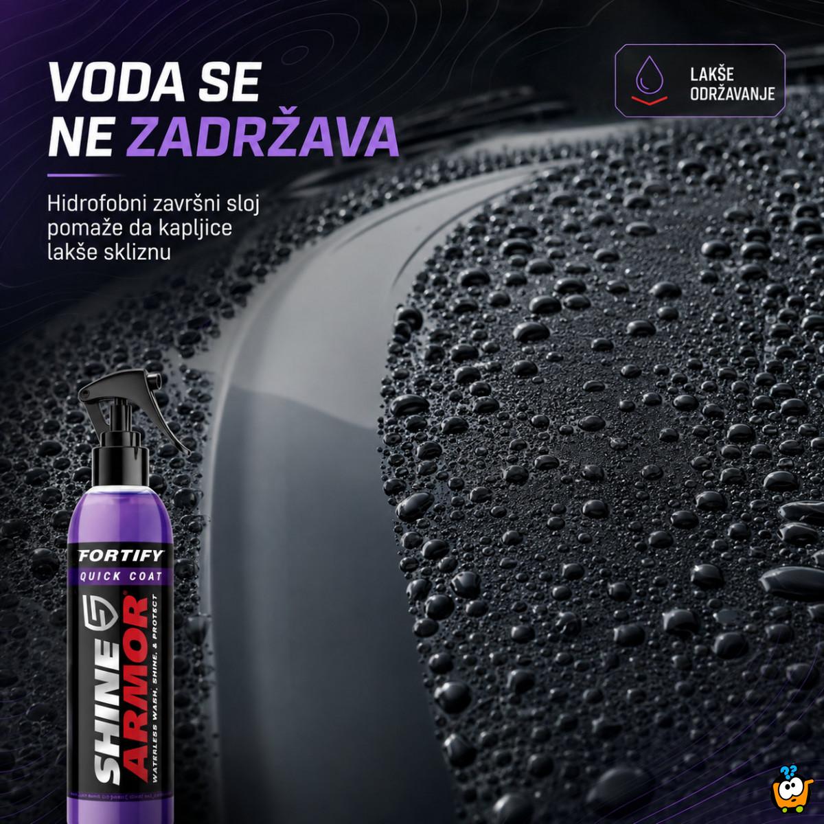 Shine Armor sprej za suvo pranje, sjaj i zaštitu automobila 236 ml