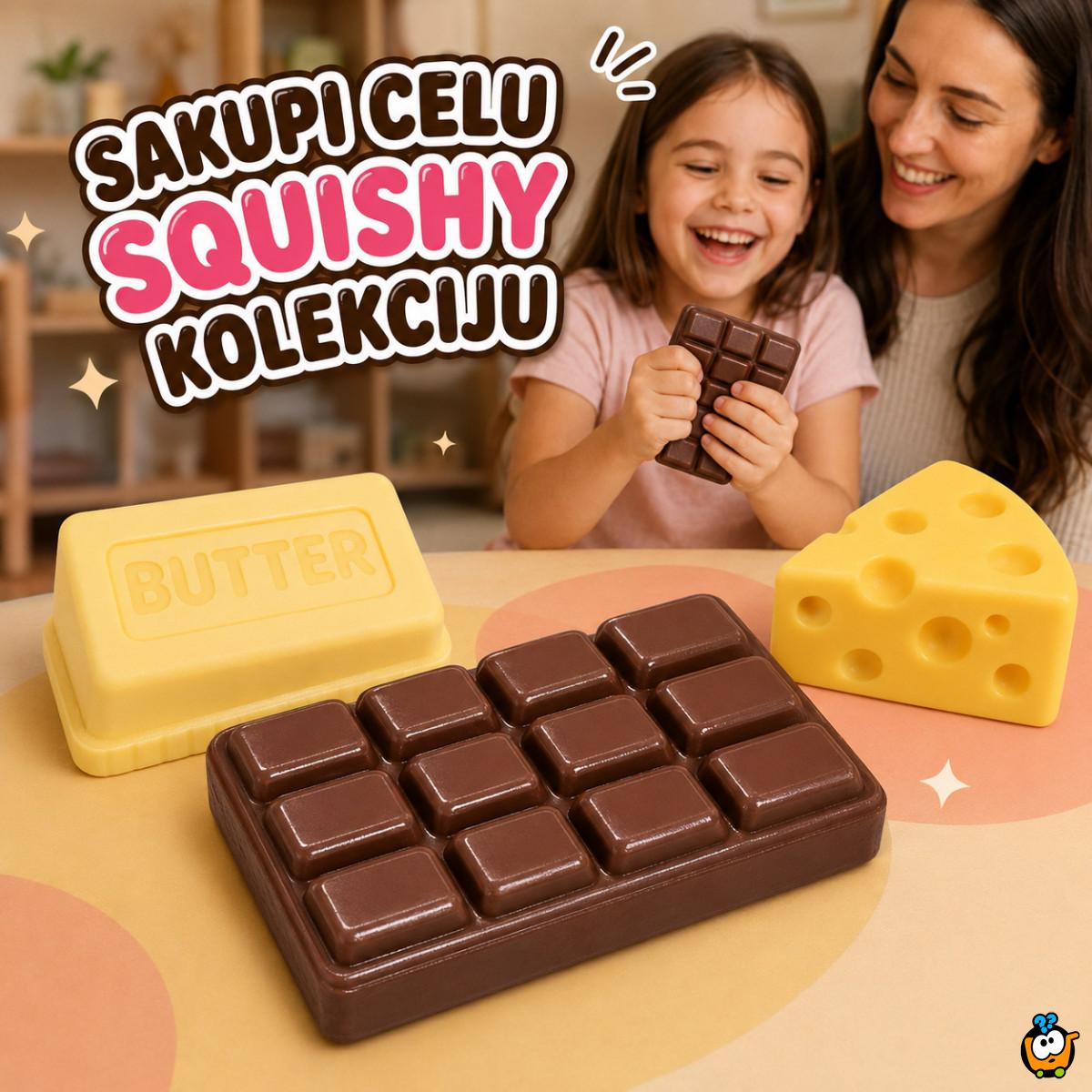 Chocolate Bar Squishy – velika mekana čokolada za stiskanje