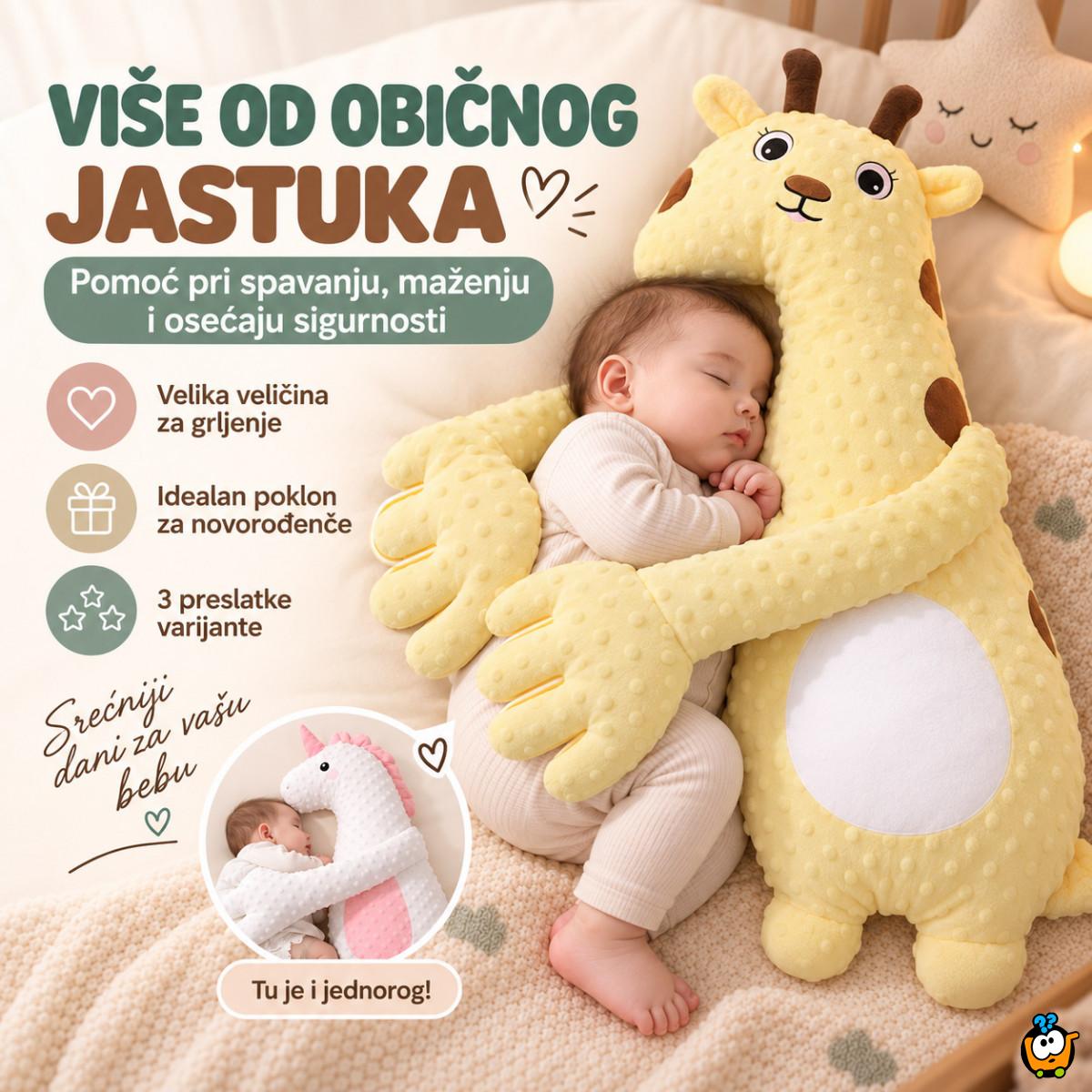 Čuvar sna - Umirujući plišani jastuk sa ritmičkim tapkanjem i daljinskim