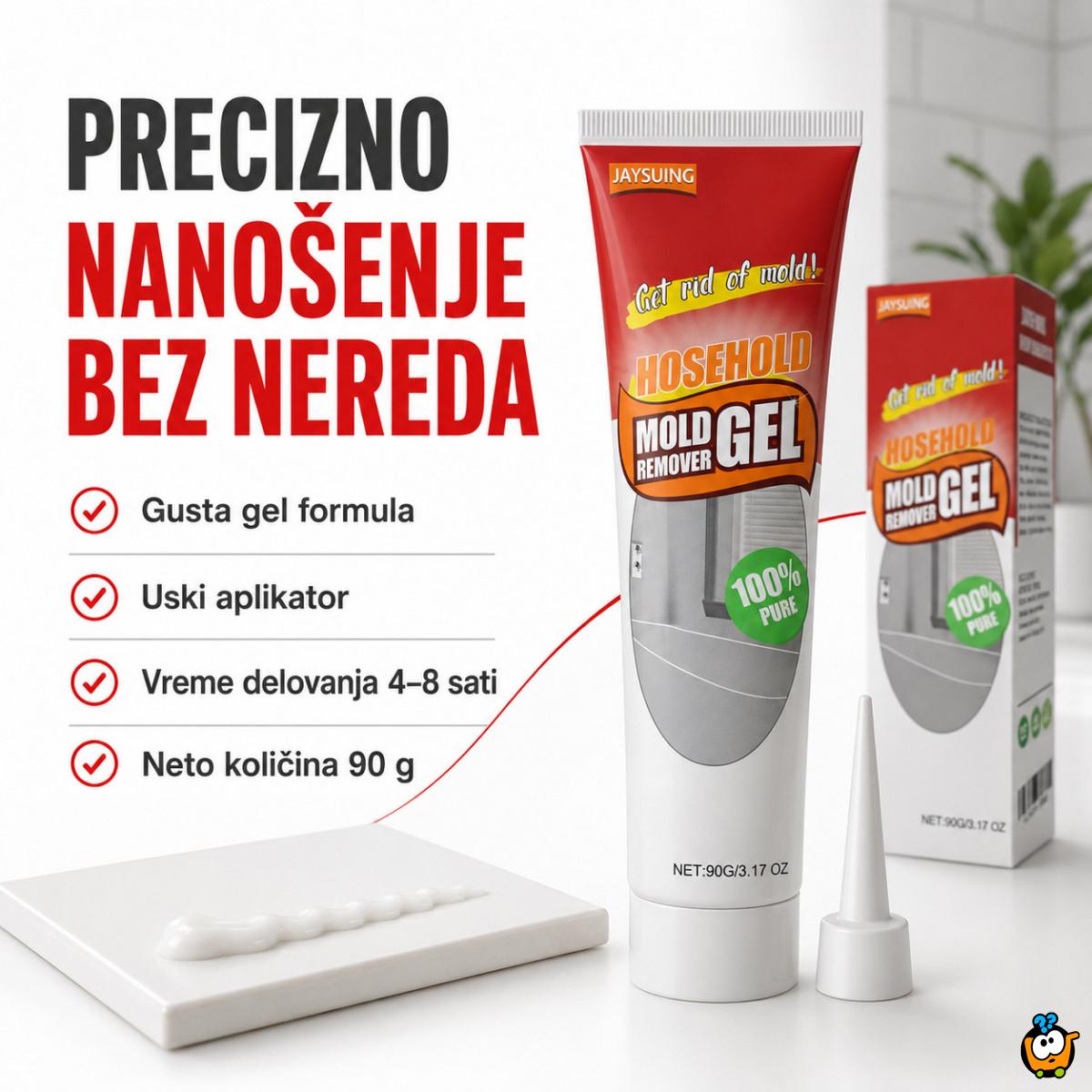 Magičan Gel za uklanjanje tragova buđi sa fuga i silikona