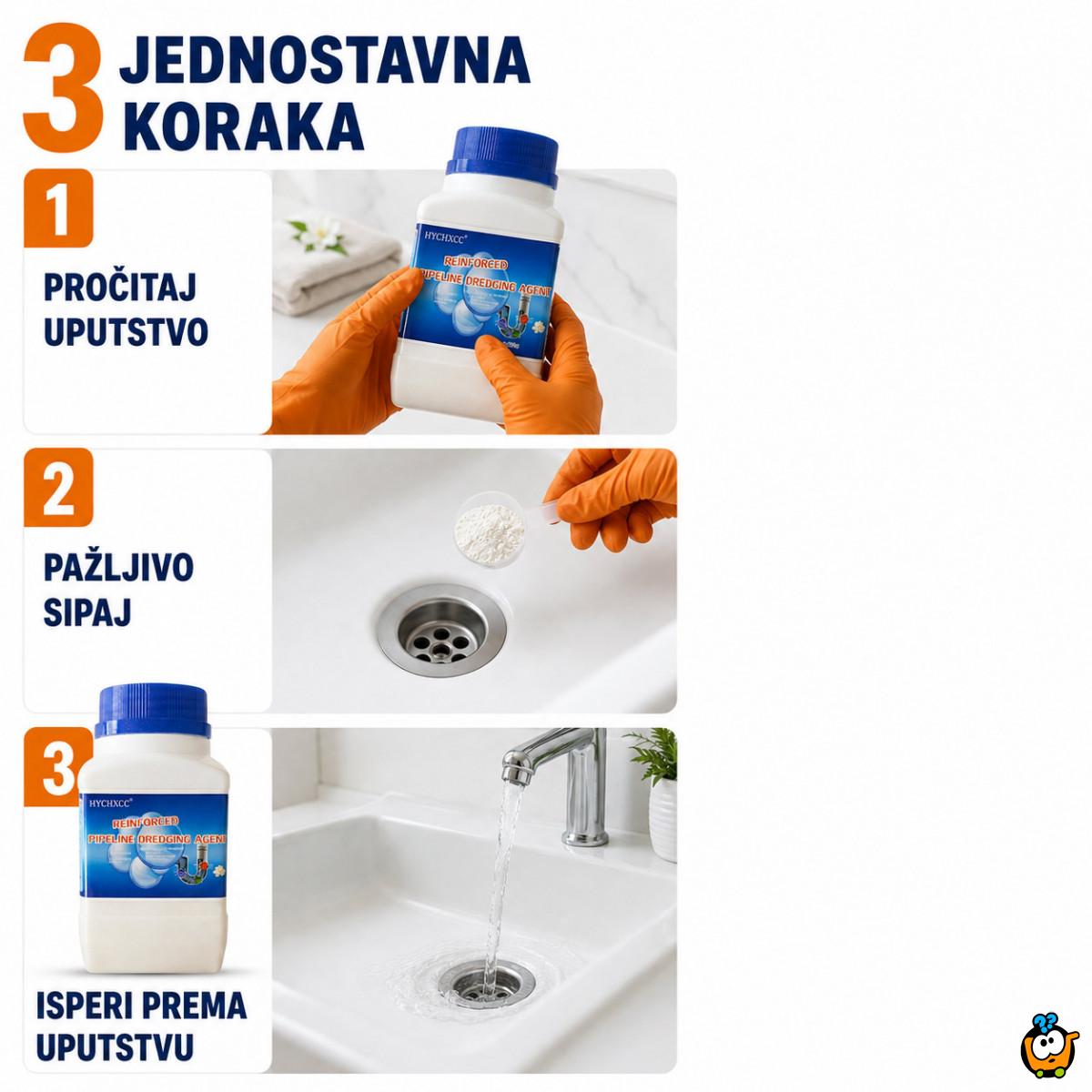Tornado prah za otčepljenje i čišćenje odvoda – 260 g