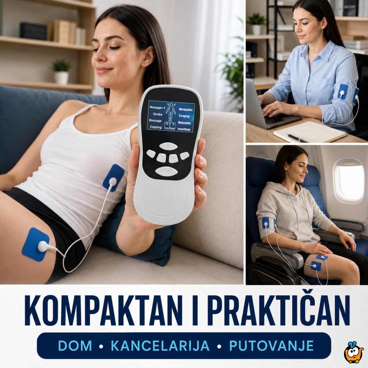 TENS EMS elektrostimulator mišića – više režima i podesiv intenzitet