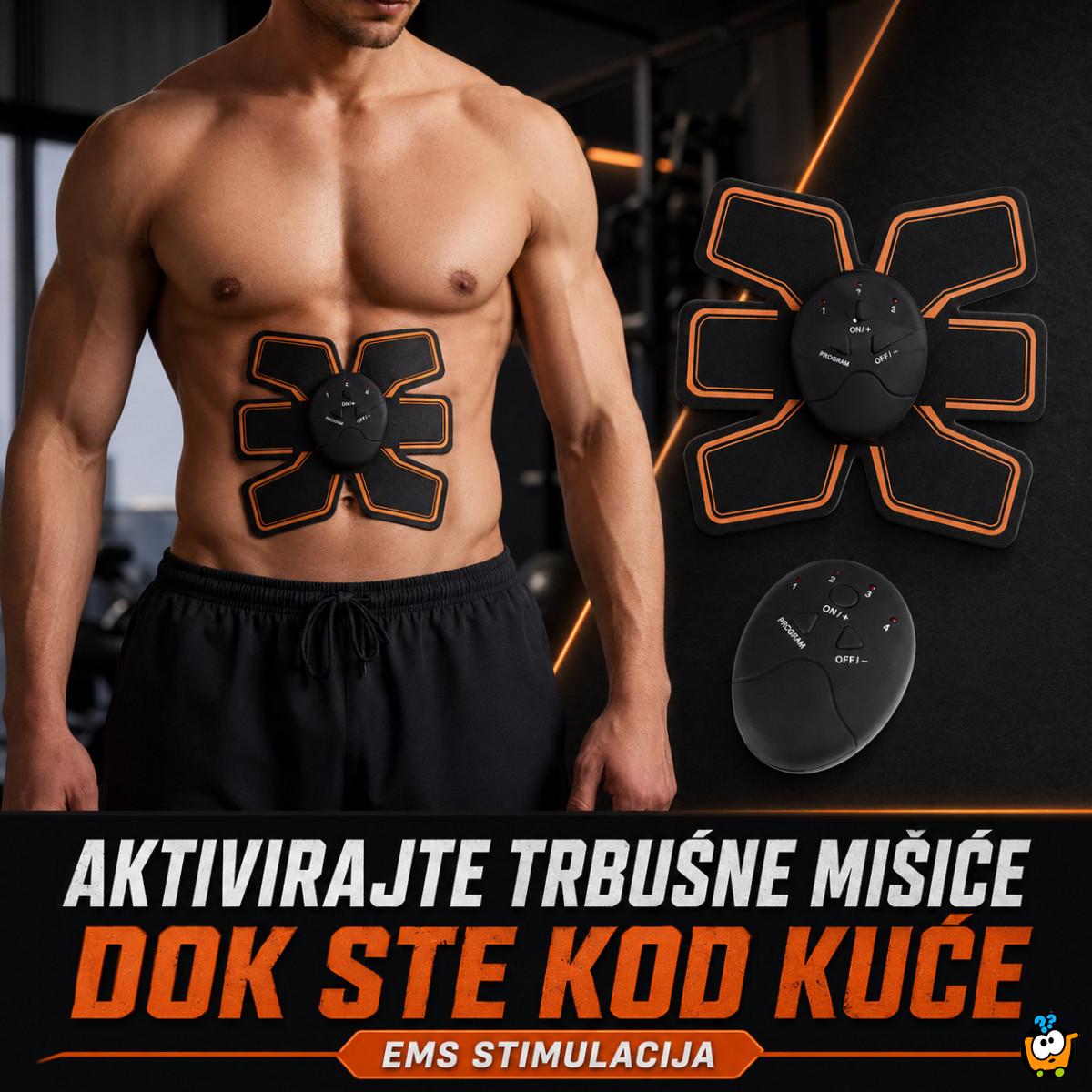 EMS stimulator trbušnih mišića sa podesivim intenzitetom