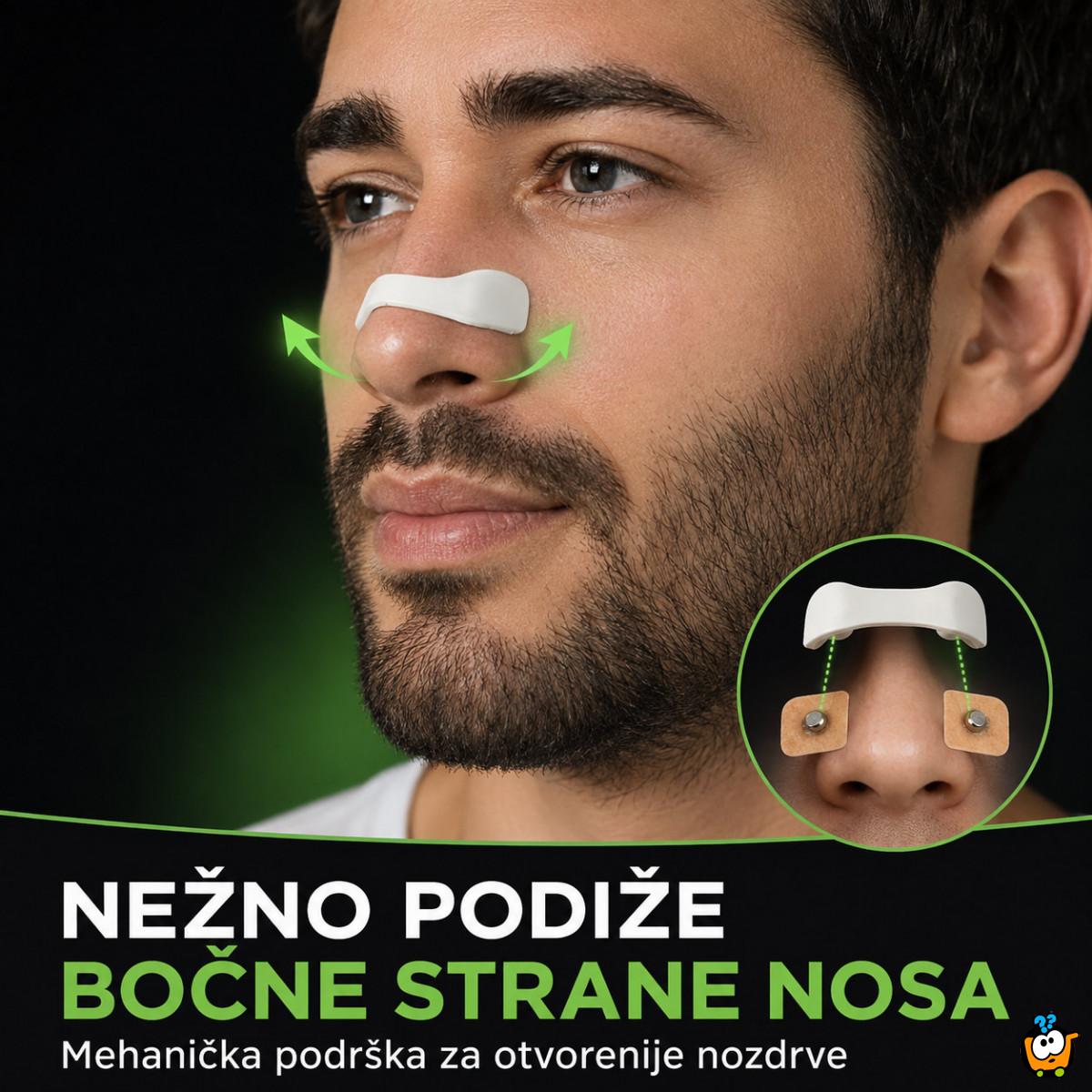 Magnetne trakice za lakše disanje kroz nos –  Spoljašnji dilatator set za 15 dana