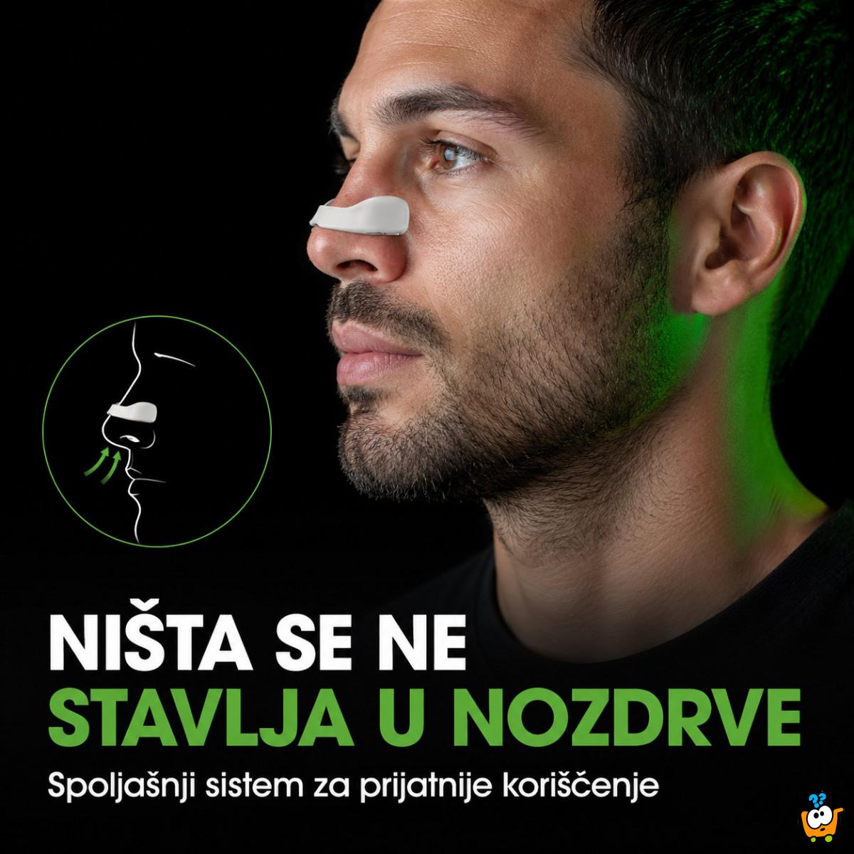 Magnetne trakice za lakše disanje kroz nos –  Spoljašnji dilatator set za 15 dana