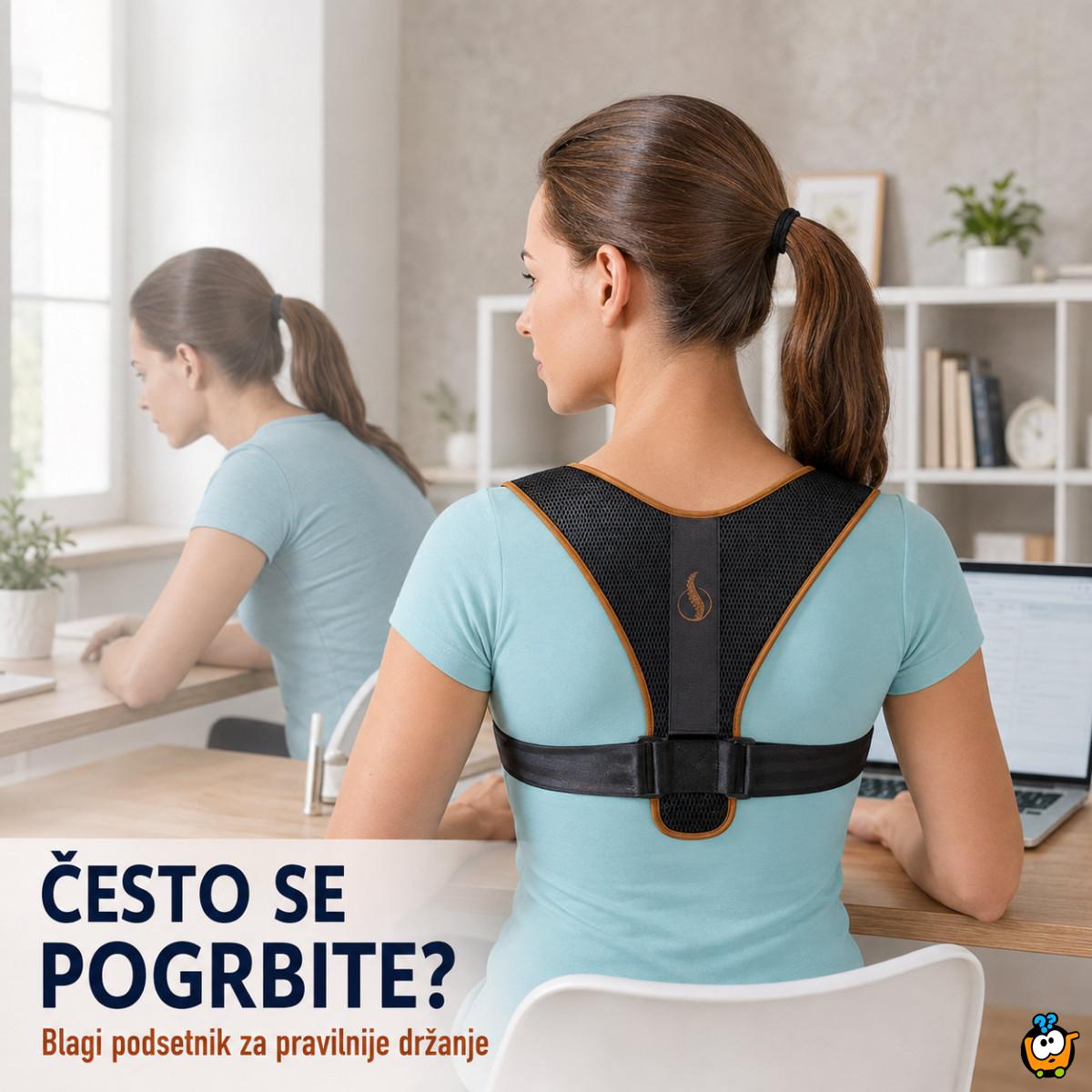Posture Doctor - Pojas za pravilnije držanje leđa i ramena za žene i muškarce