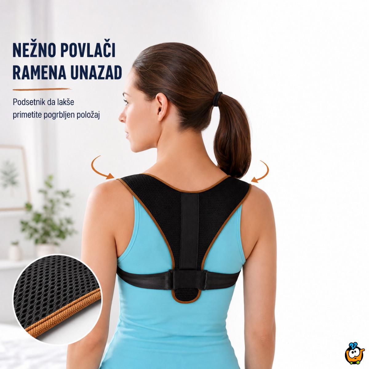 Posture Doctor - Pojas za pravilnije držanje leđa i ramena za žene i muškarce