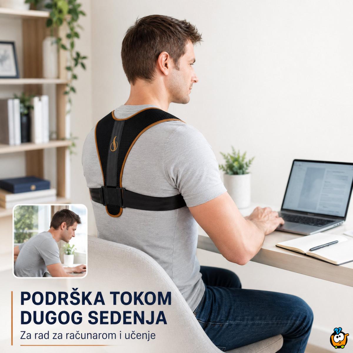 Posture Doctor - Pojas za pravilnije držanje leđa i ramena za žene i muškarce