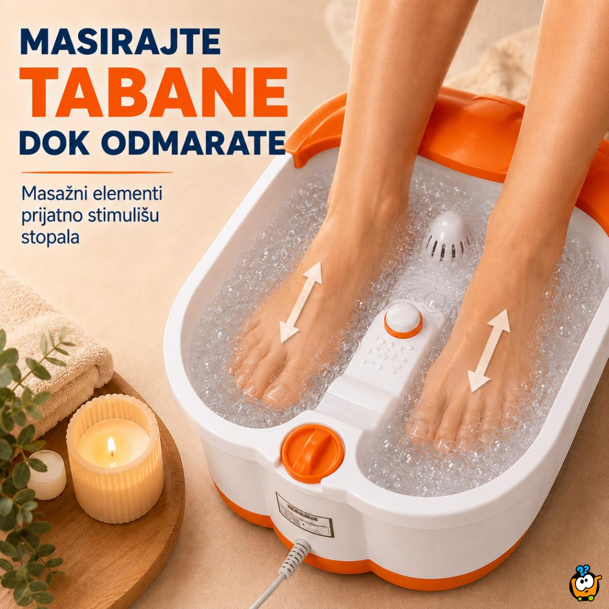 Hidromasažna kadica za stopala – kućni SPA sa grejanjem i masažom