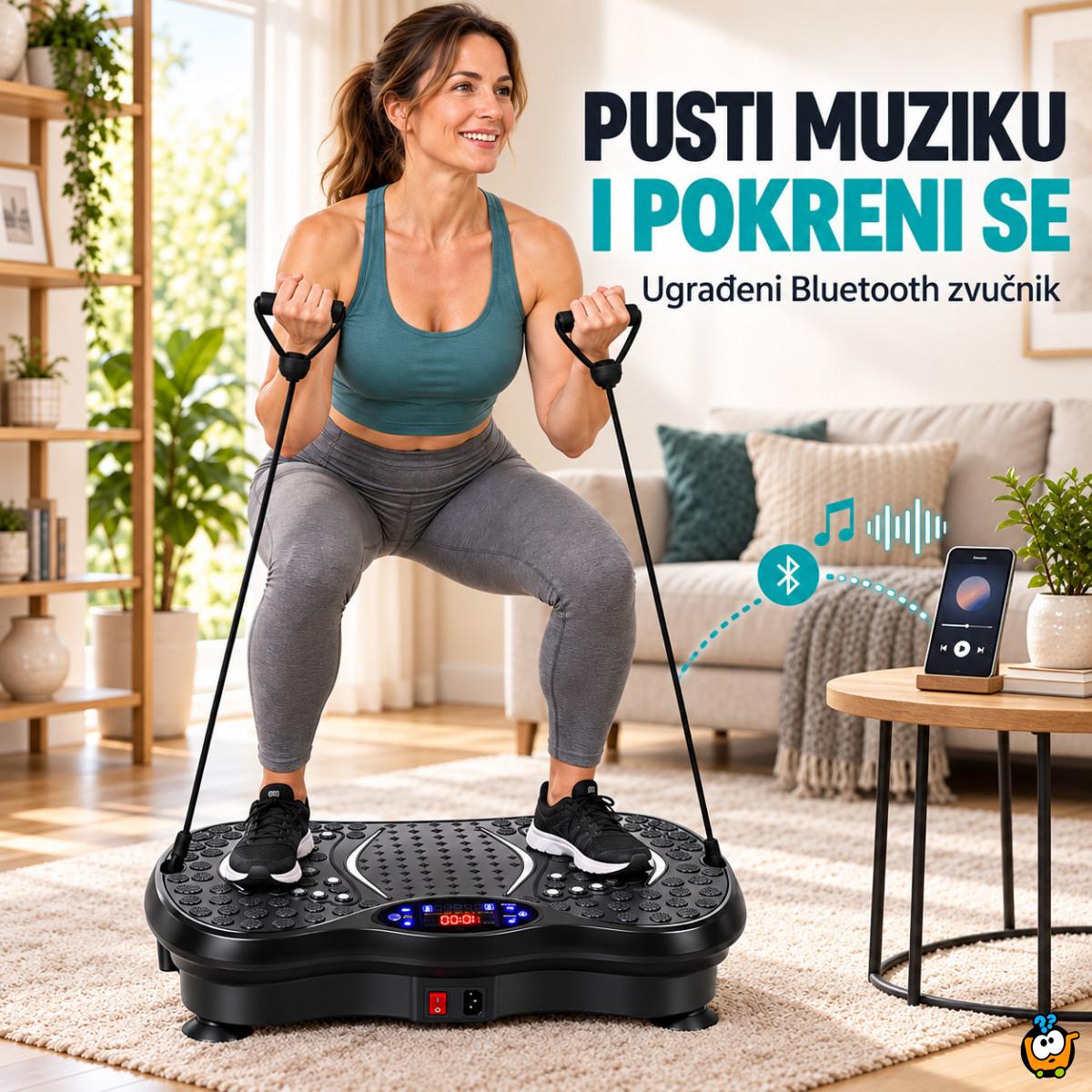 VibroFit Pro platforma – Vibraciona ploča za vežbanje i masažu