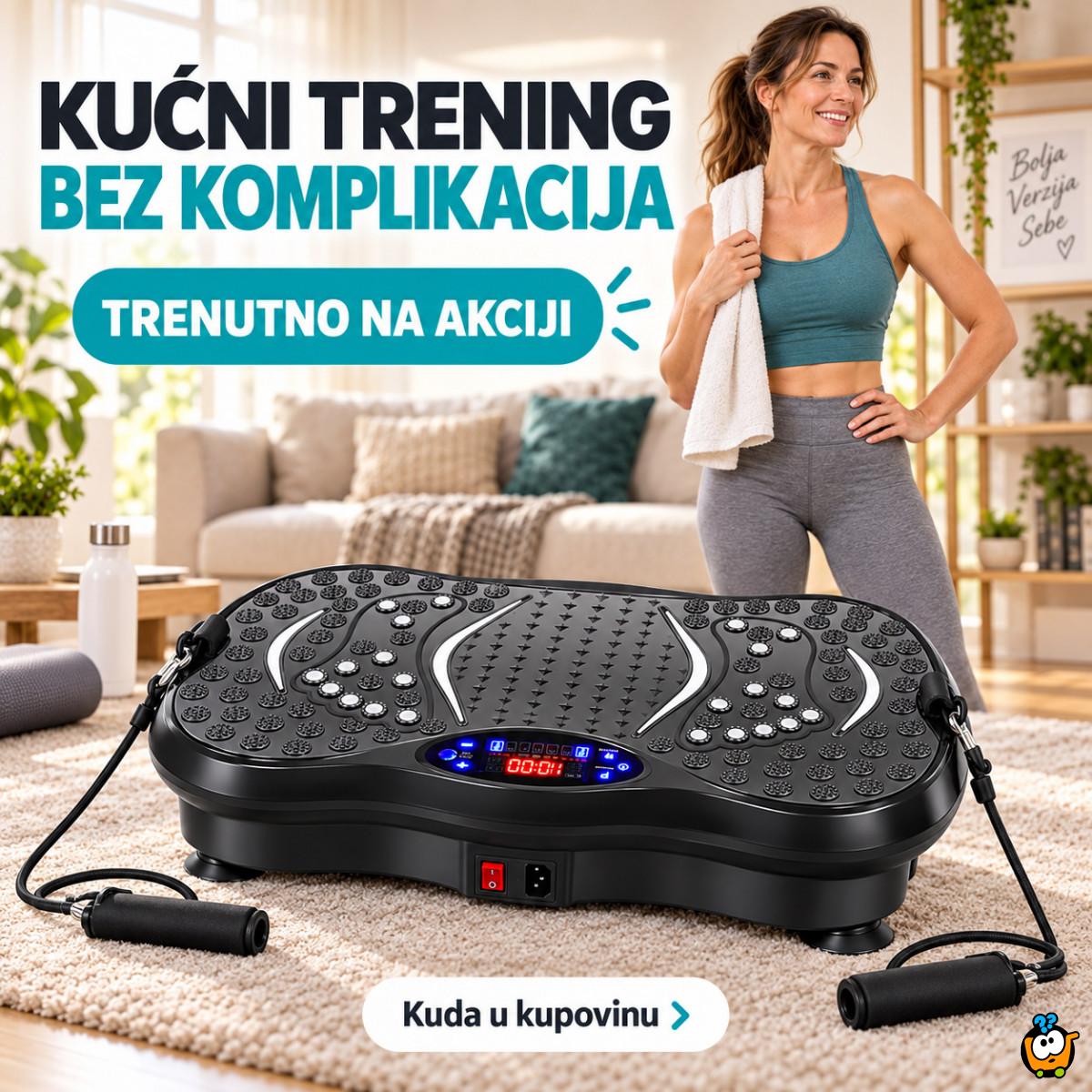 VibroFit Pro platforma – Vibraciona ploča za vežbanje i masažu