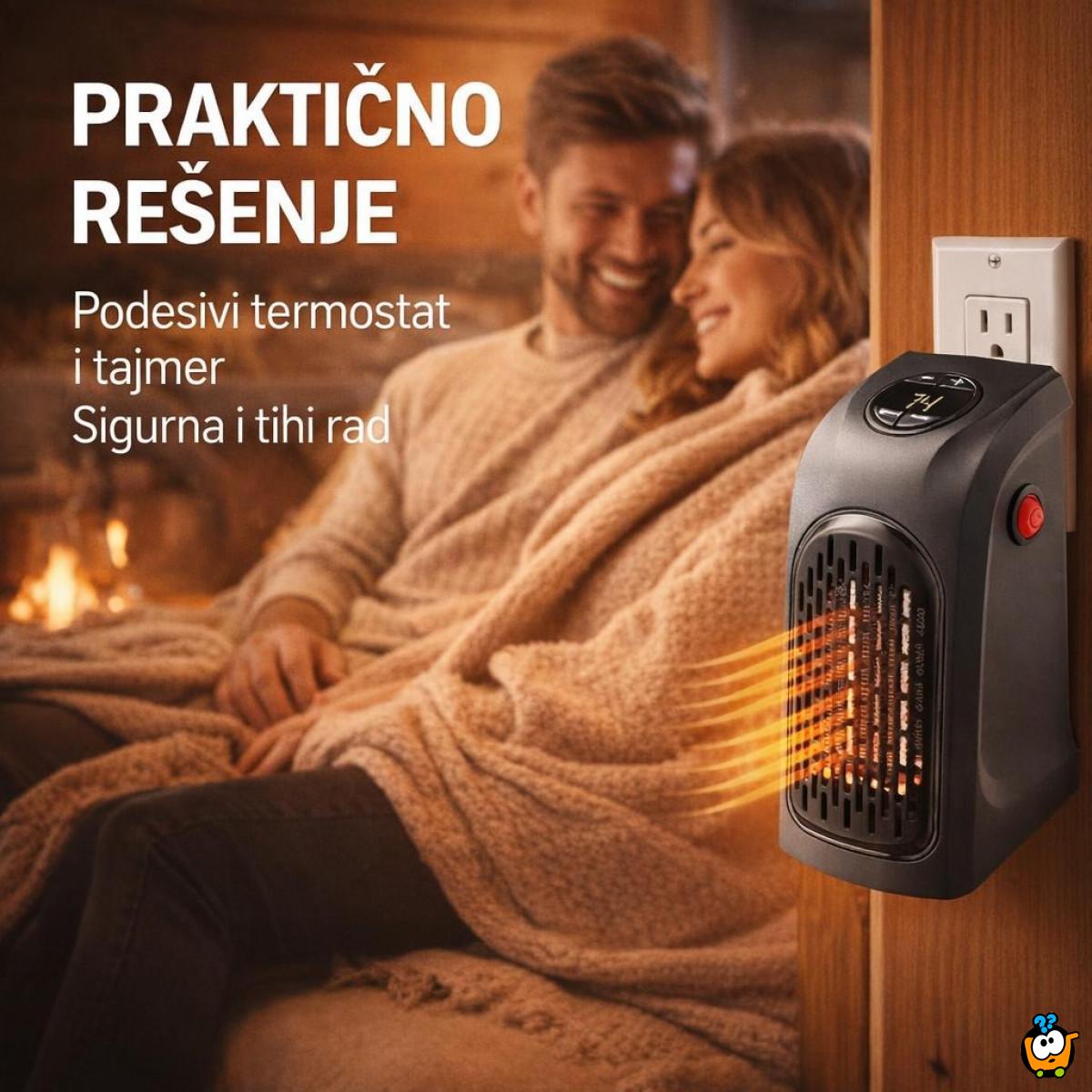 Prenosiva grejalica Handy Heater 400W sa termostatom i tajmerom
