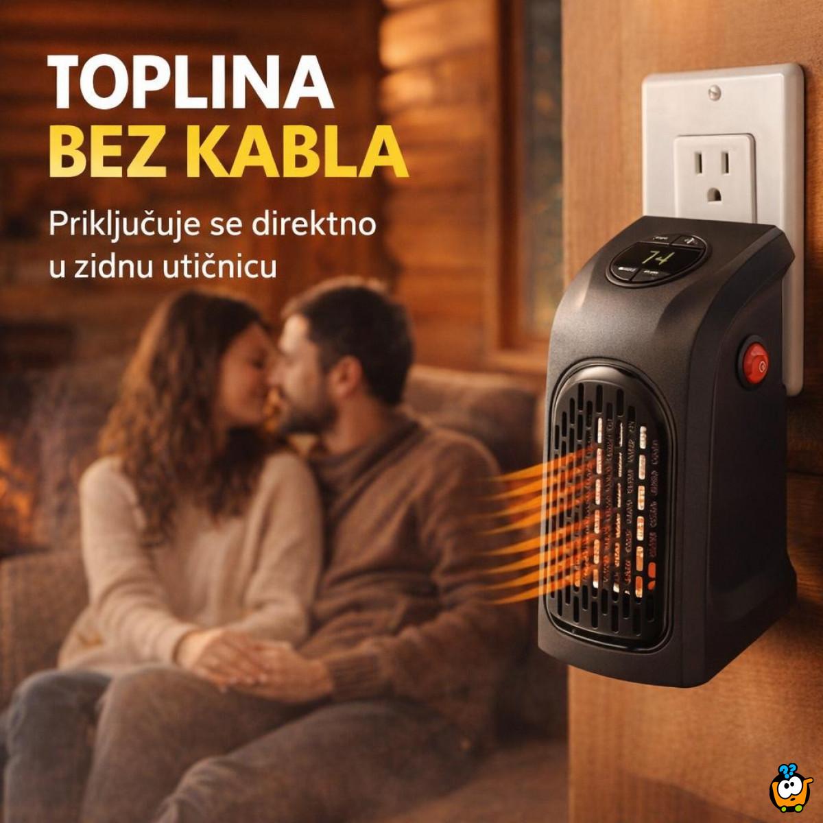 Prenosiva grejalica Handy Heater 400W sa termostatom i tajmerom