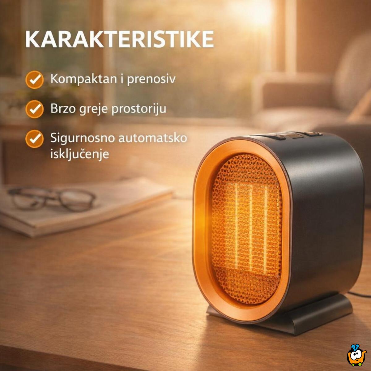 Prenosivi grejač za prostorije 1200W