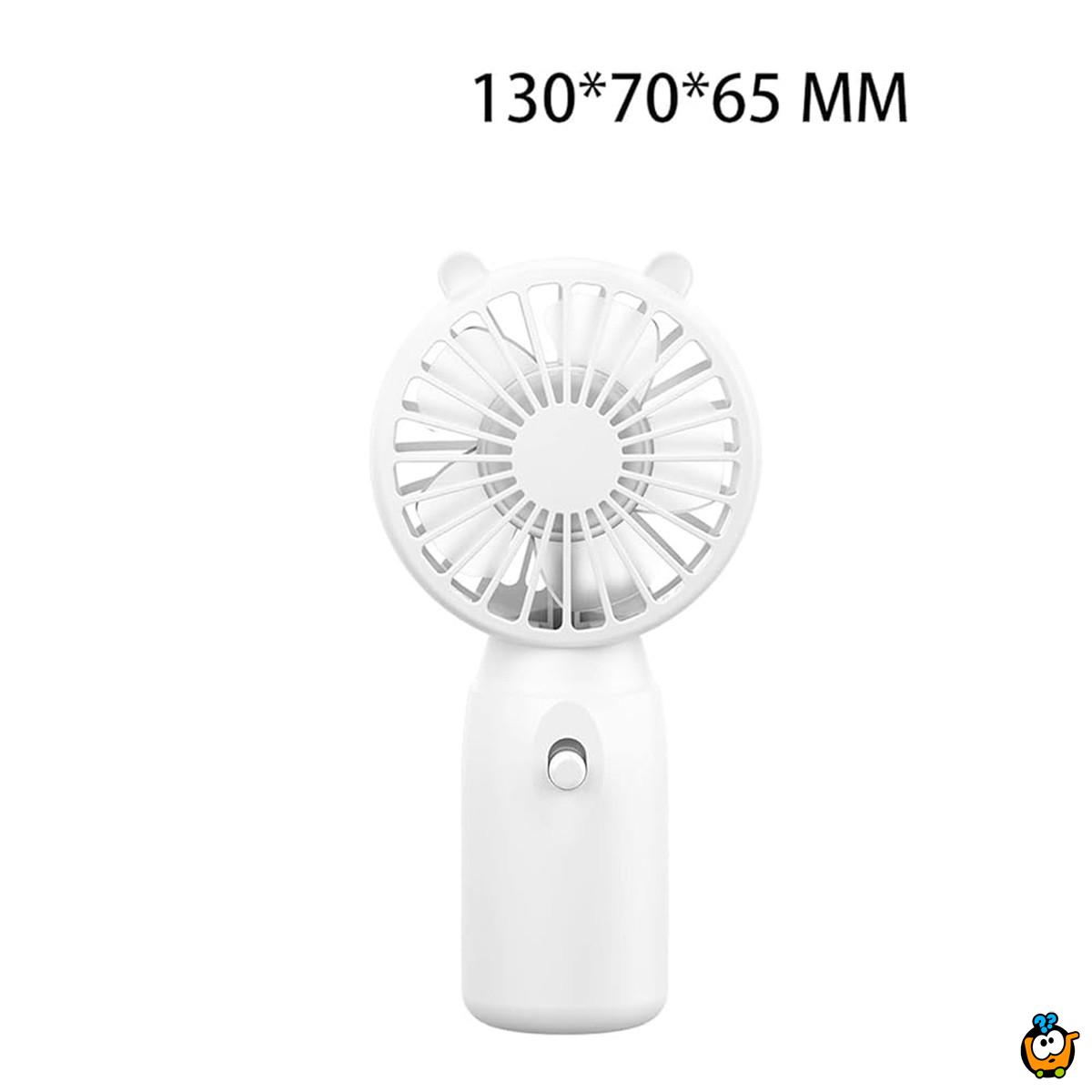 Džepni ventilator za rashlađivanje u pokretu