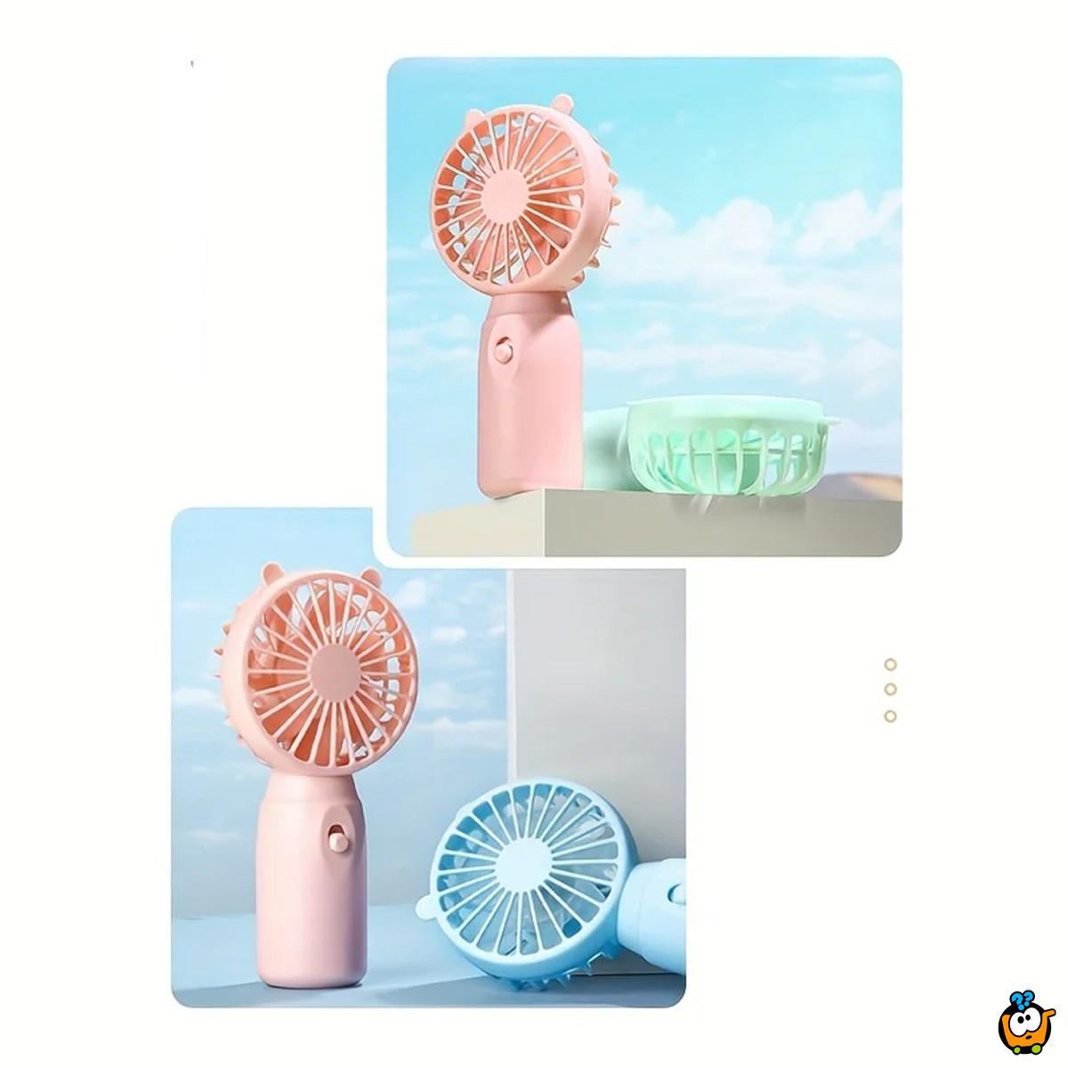 Džepni ventilator za rashlađivanje u pokretu