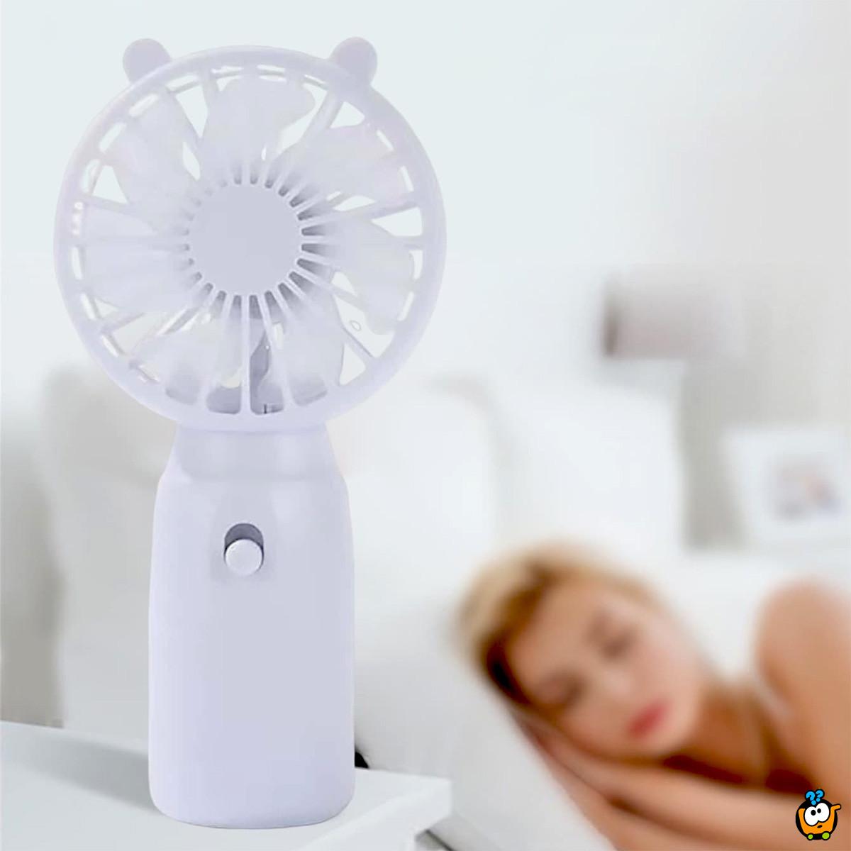 Džepni ventilator za rashlađivanje u pokretu