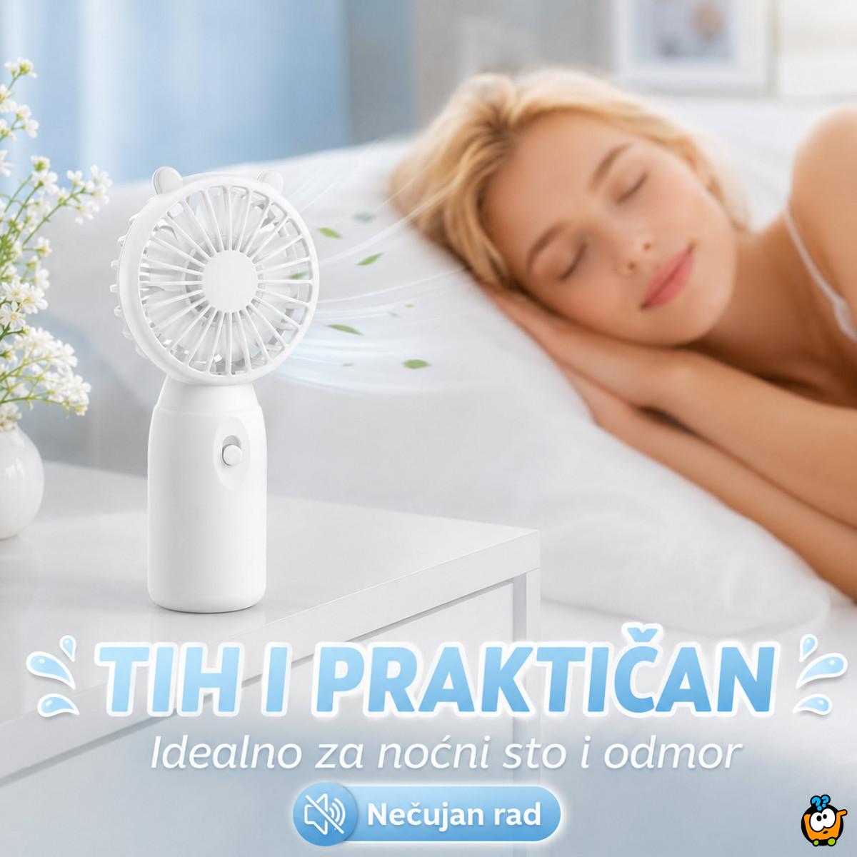 Džepni mini ventilator za rashlađivanje – osveženje u pokretu