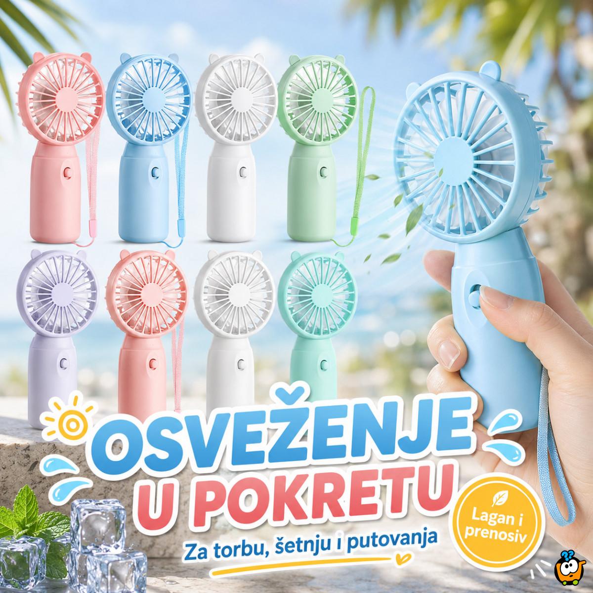 Džepni mini ventilator za rashlađivanje – osveženje u pokretu