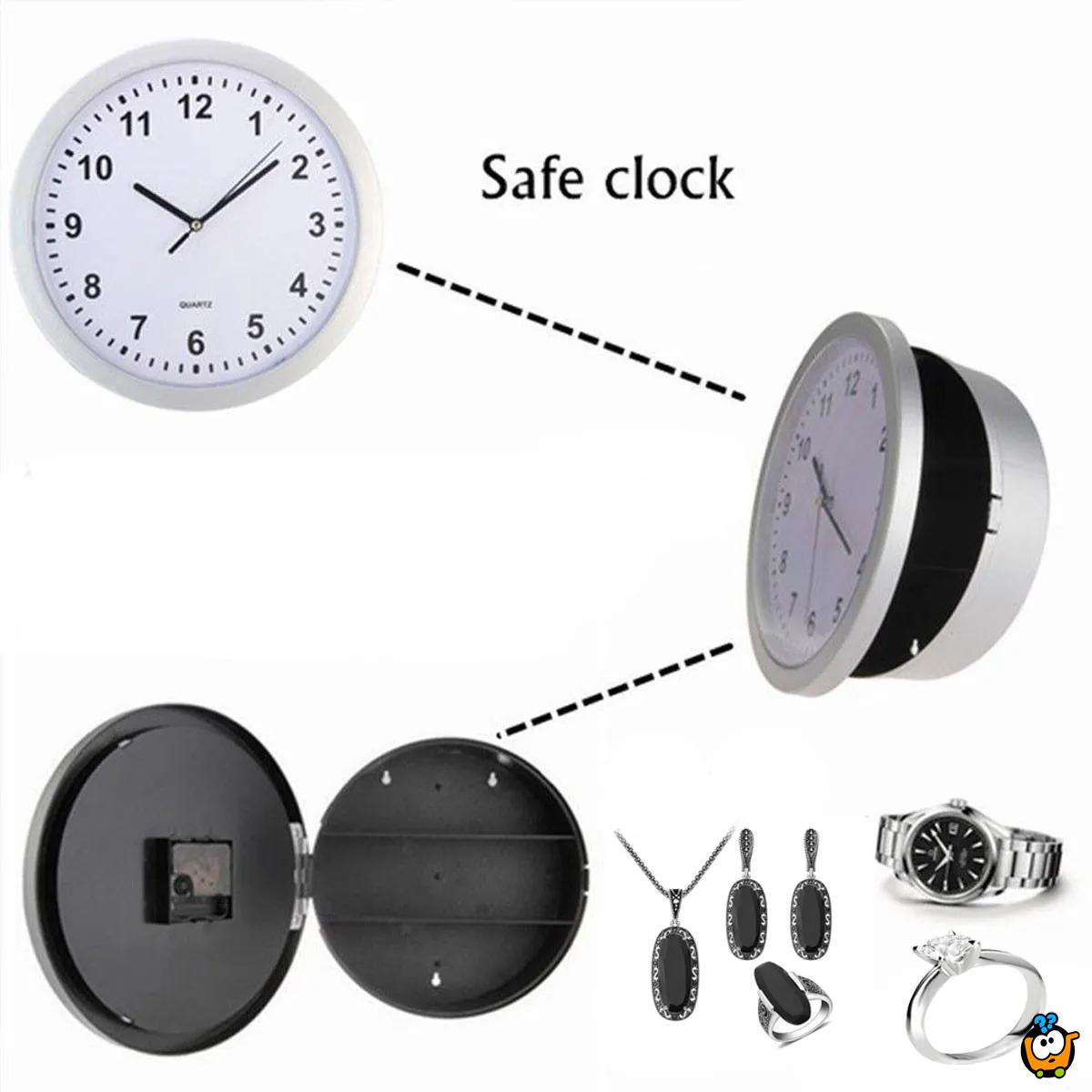 Clock Safe Box - Zidni sat sa sefom