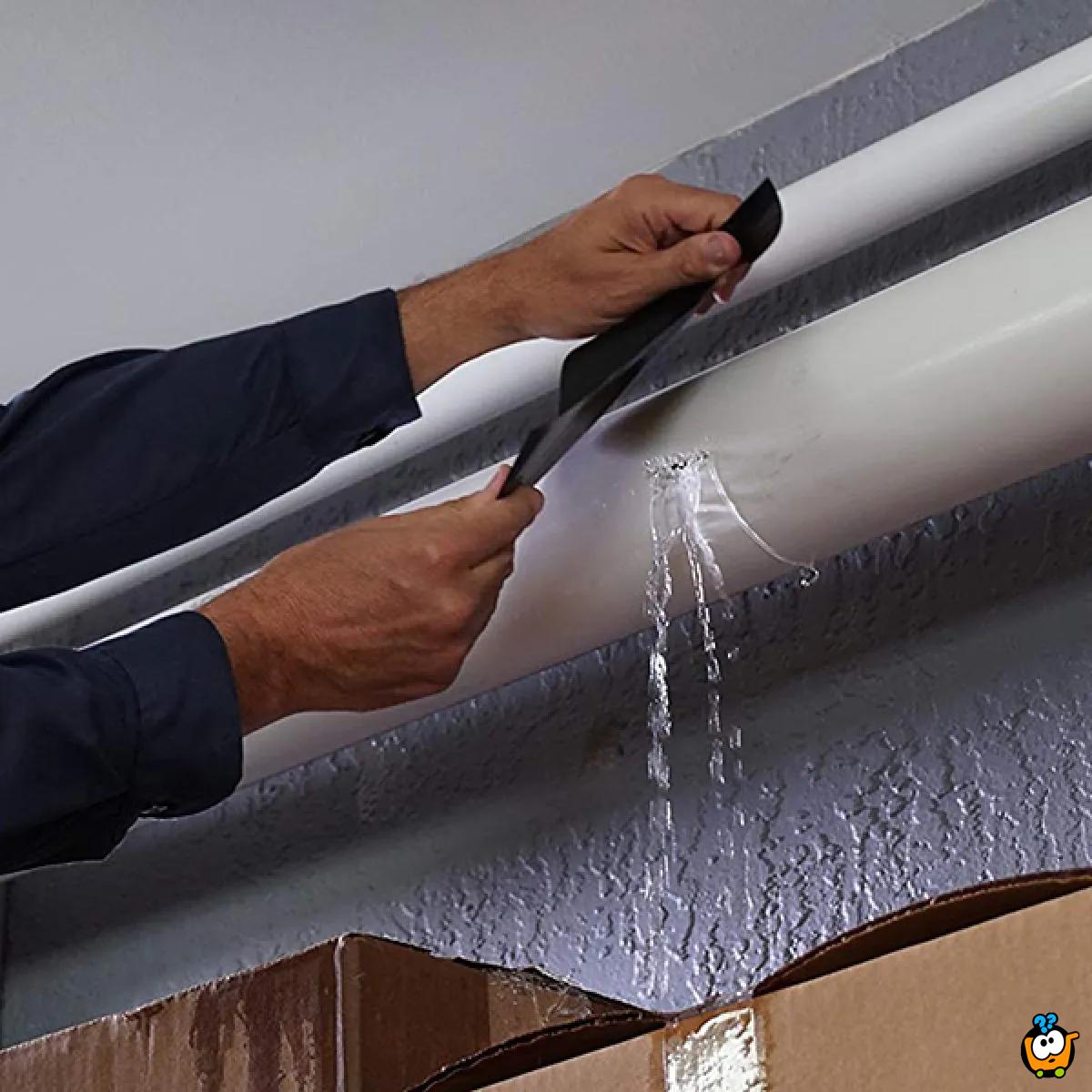 FLEX TAPE 10 x 150 cm - Crna super jaka vodootporna izolir traka za sve vrste popravki