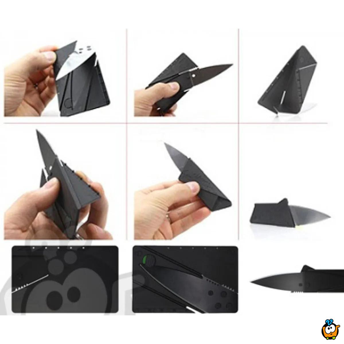 Micro Knife - Dva ultra tanka noža u obliku kartice