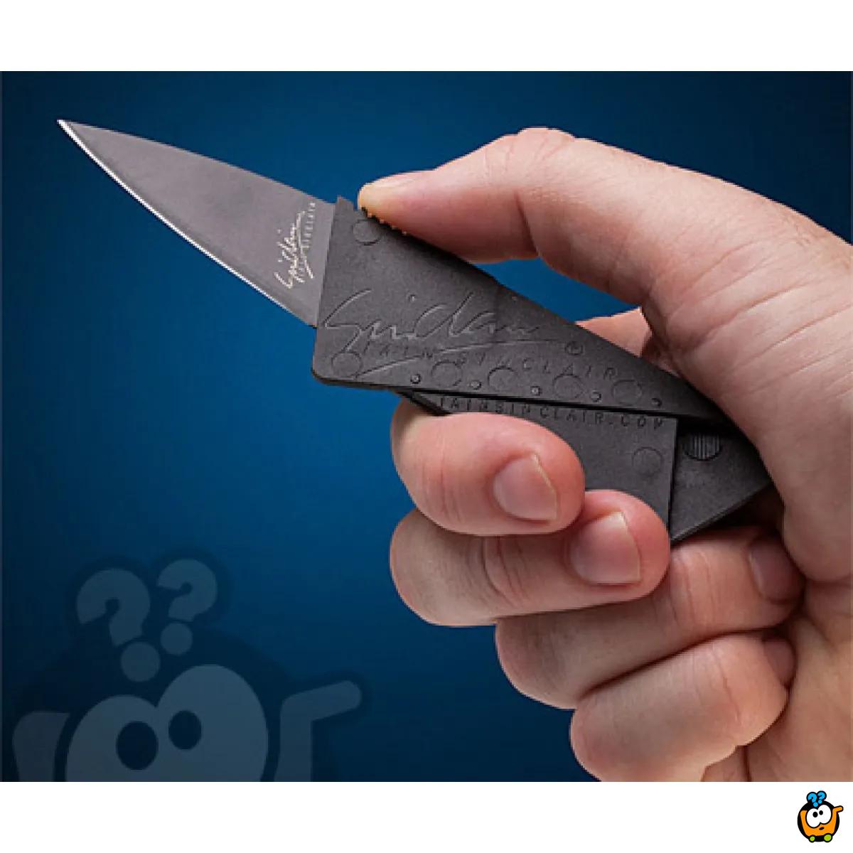 Micro Knife - Dva ultra tanka noža u obliku kartice