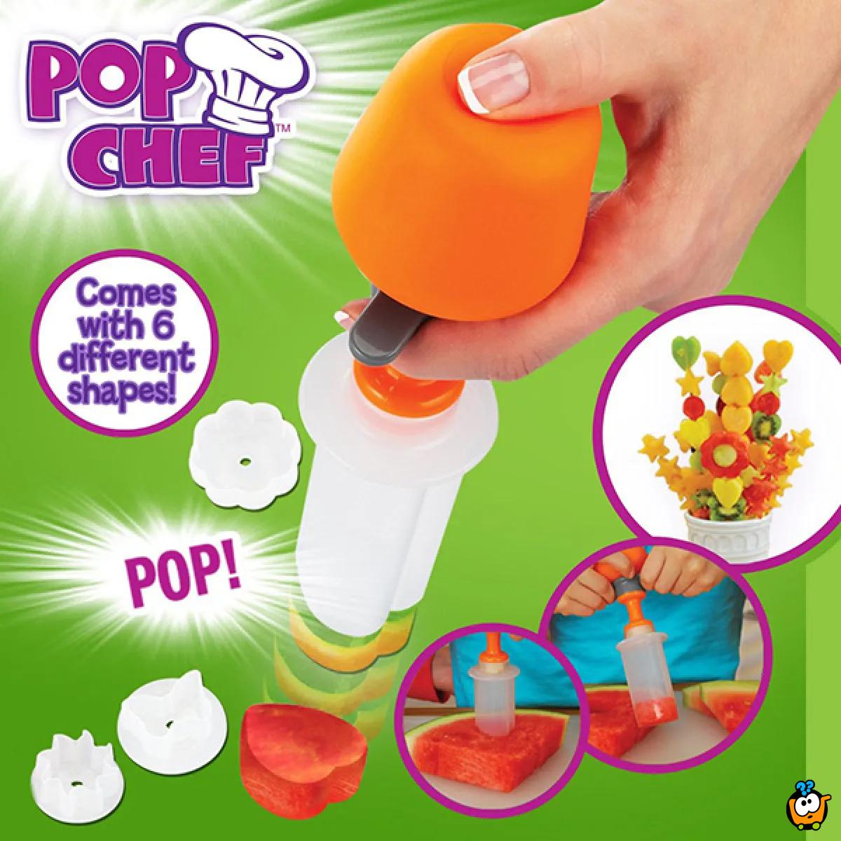 POP CHEF - Magičan set za aranžiranje voća i povrća