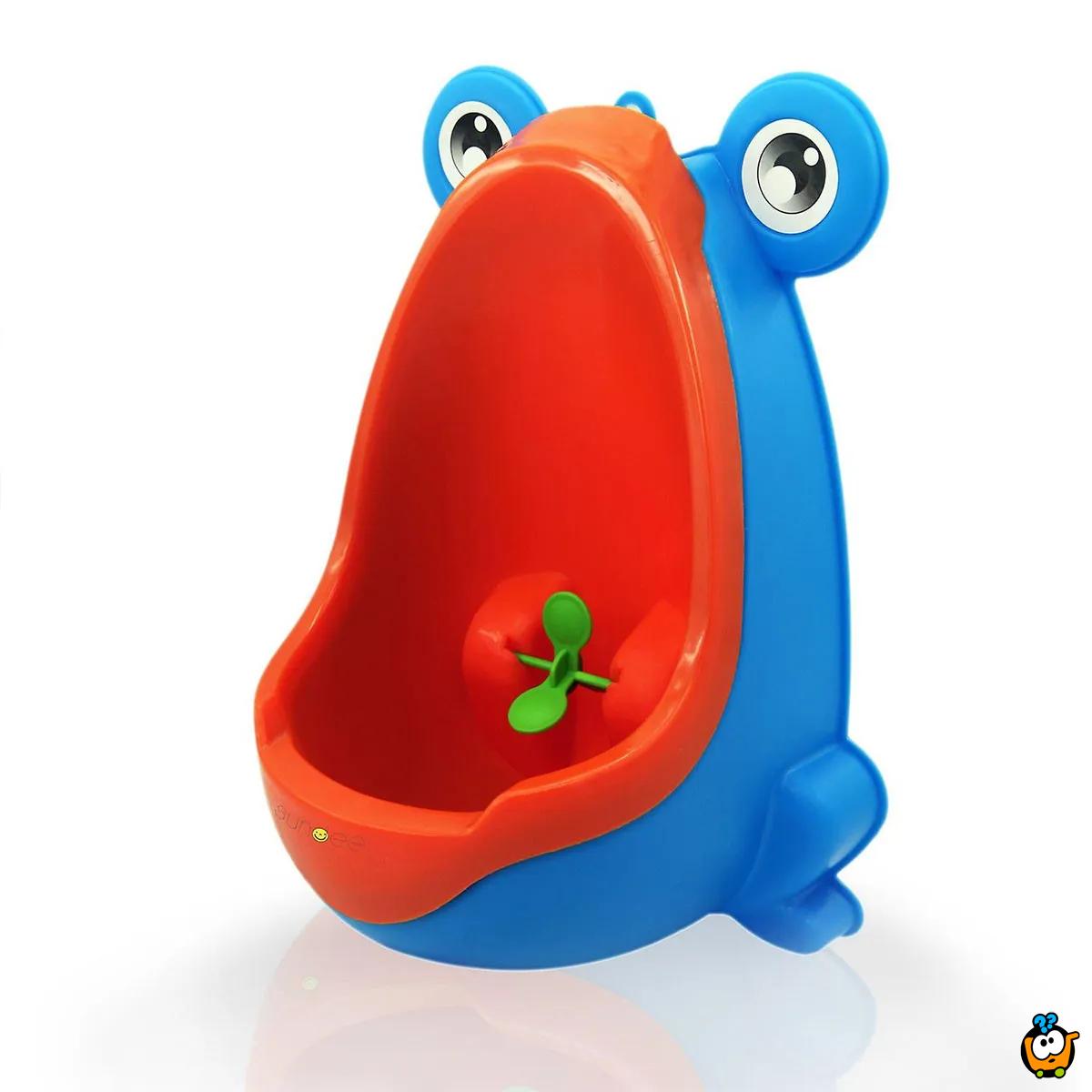 Prenosivi pisoar za dečake - Frog Toalet