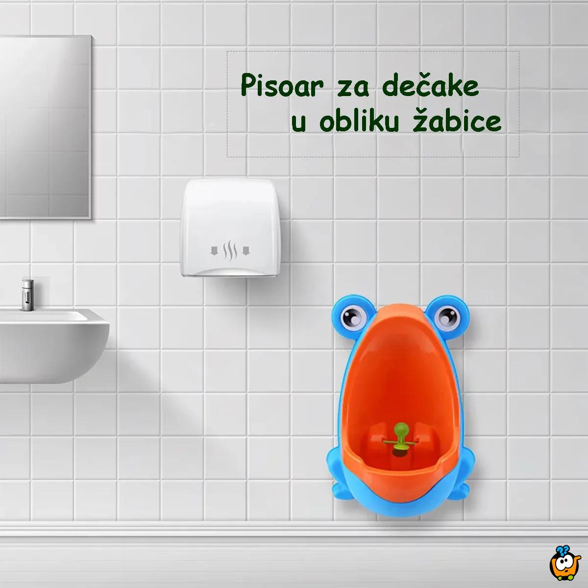 Prenosivi pisoar za dečake - Frog Toalet