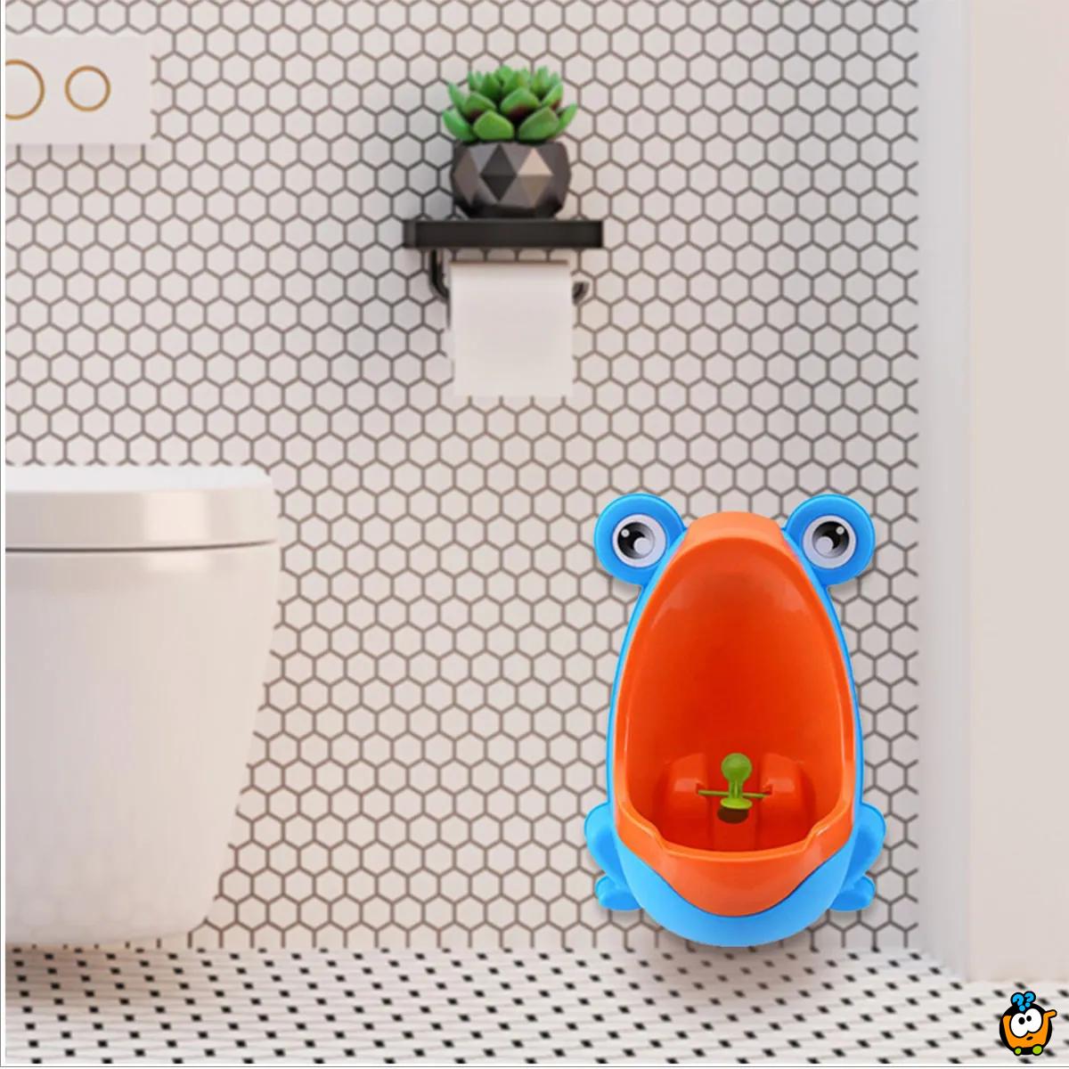 Prenosivi pisoar za dečake - Frog Toalet