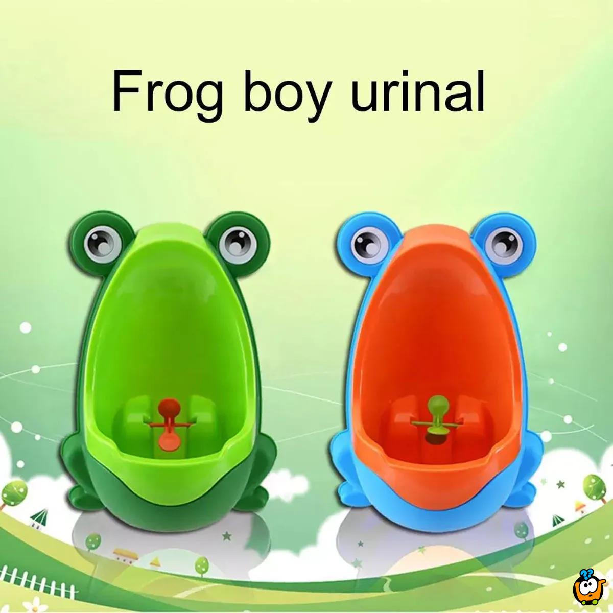Prenosivi pisoar za dečake - Frog Toalet