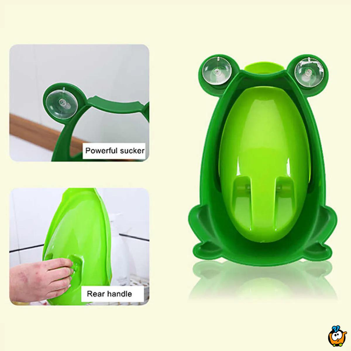 Prenosivi pisoar za dečake - Frog Toalet