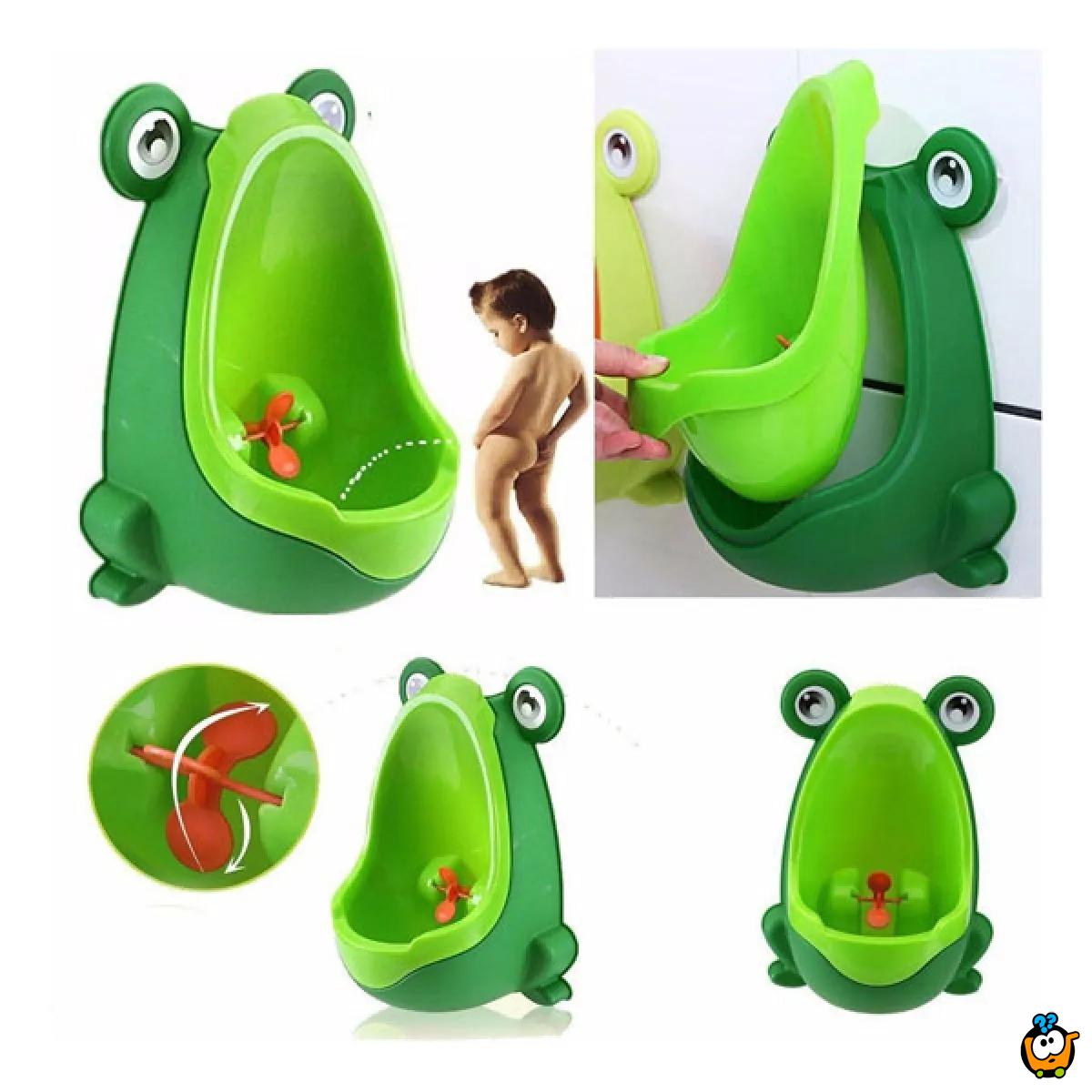 Prenosivi pisoar za dečake - Frog Toalet