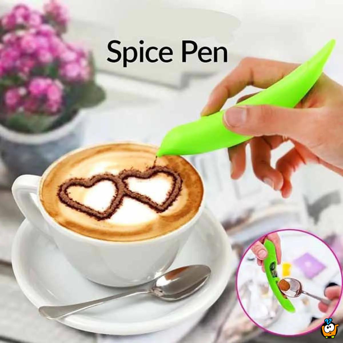  Magična olovka za dekorisanje kafe 