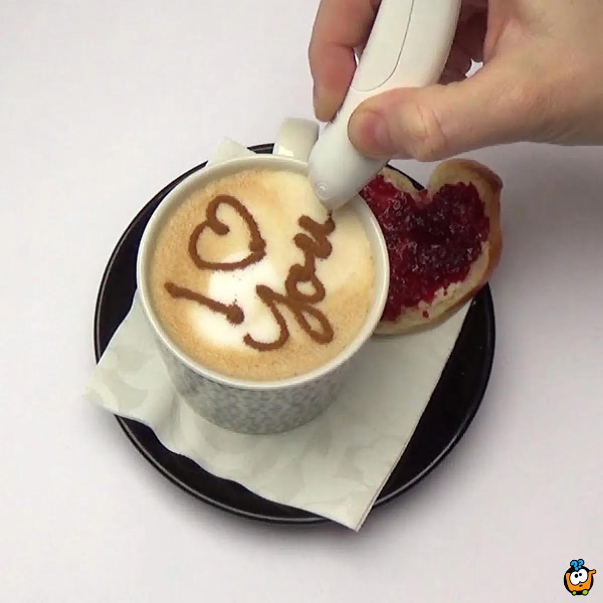  Magična olovka za dekorisanje kafe 