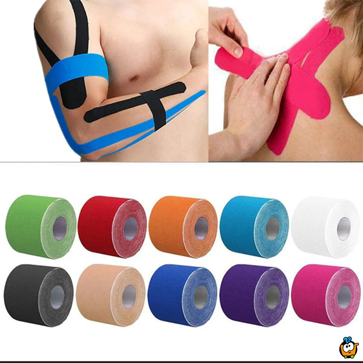 Kinesiologi tape - sportska traka protiv povreda