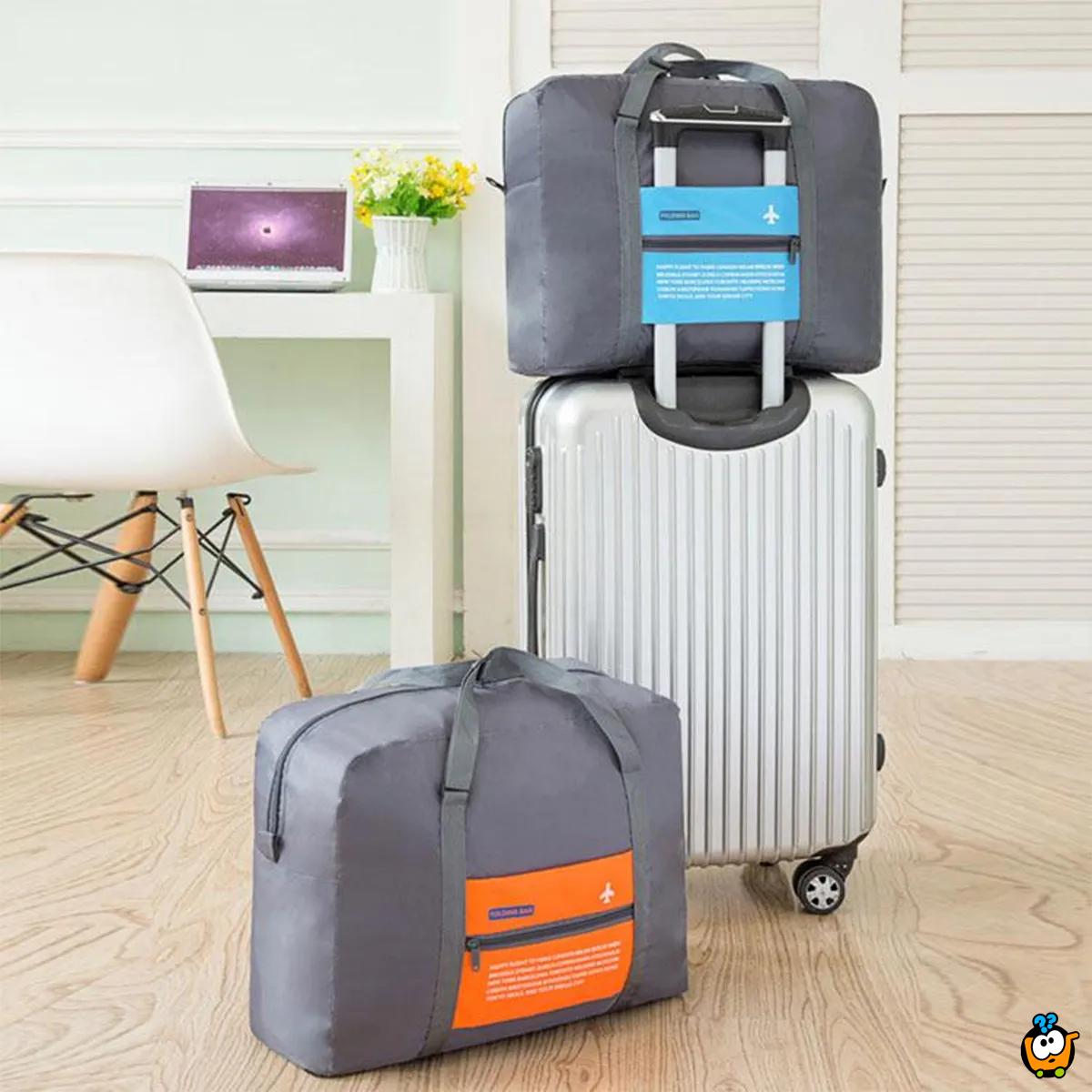 Travel bag - Praktična putna torba sa zipom